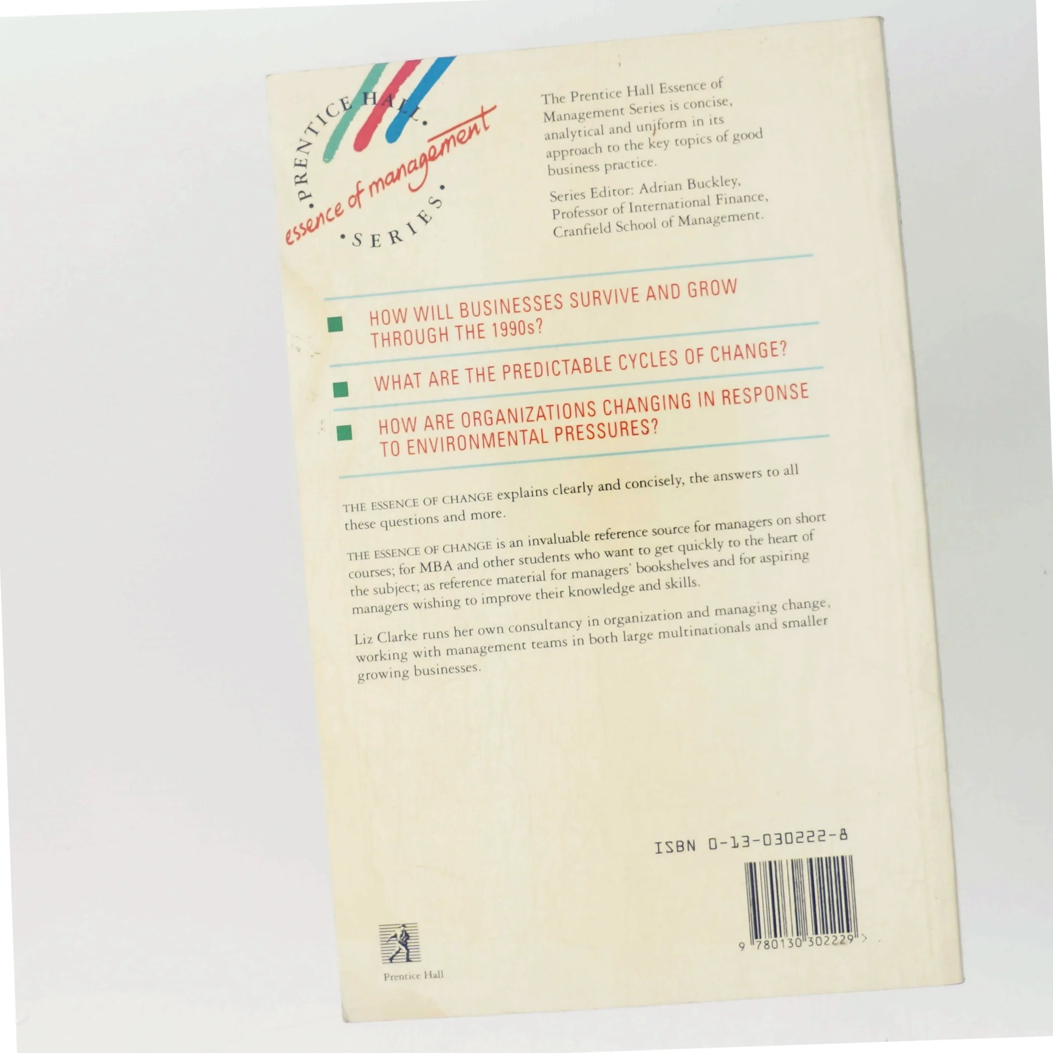 The essence of change af Liz Clarke (Bog)