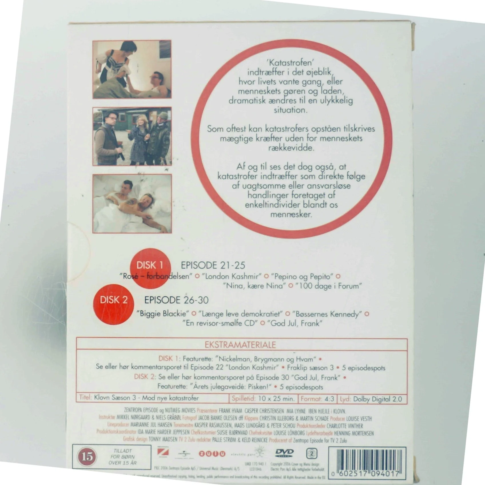 Klovn, 3.sæson med Frank Hvam (DVD)