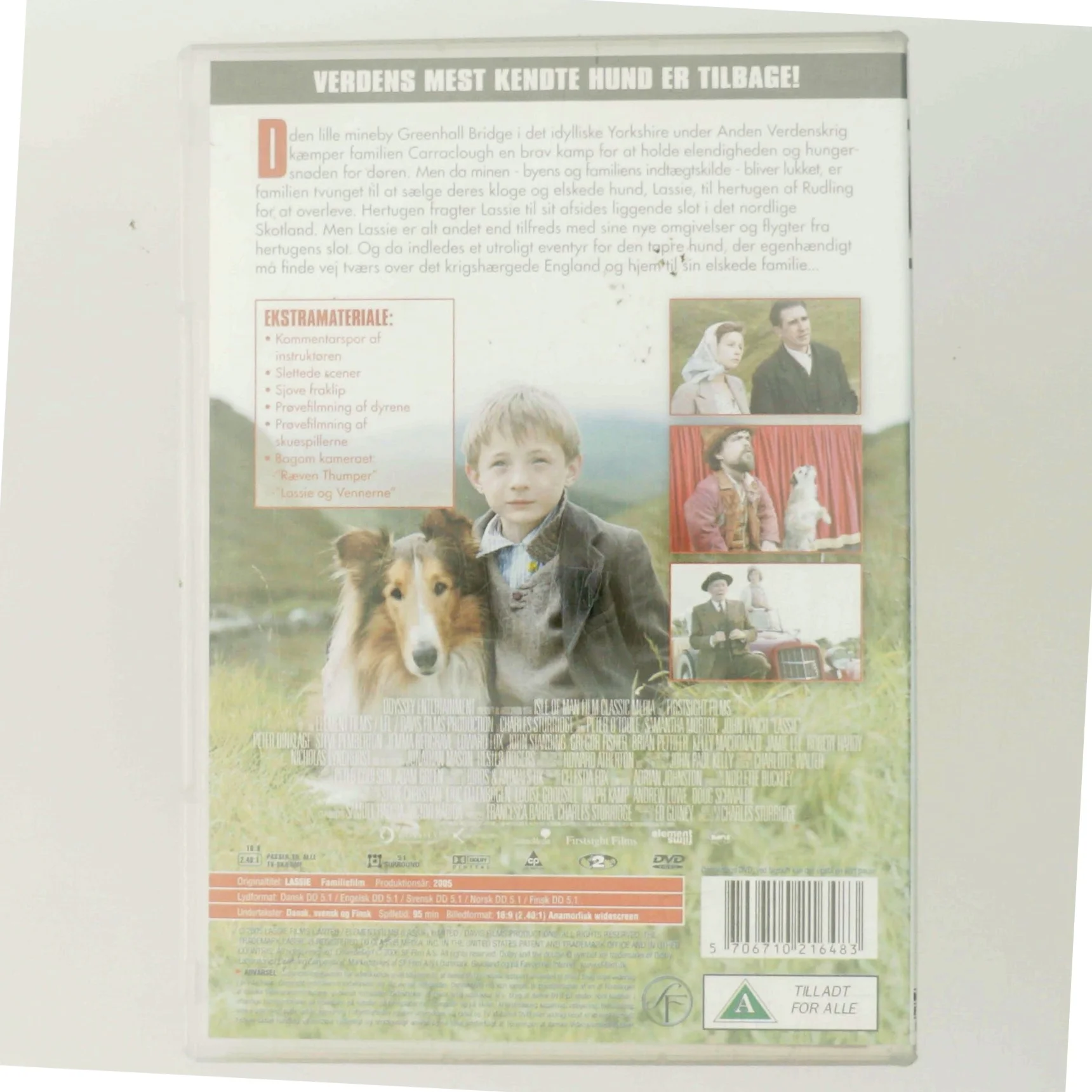 Lassie med Lassie (DVD)