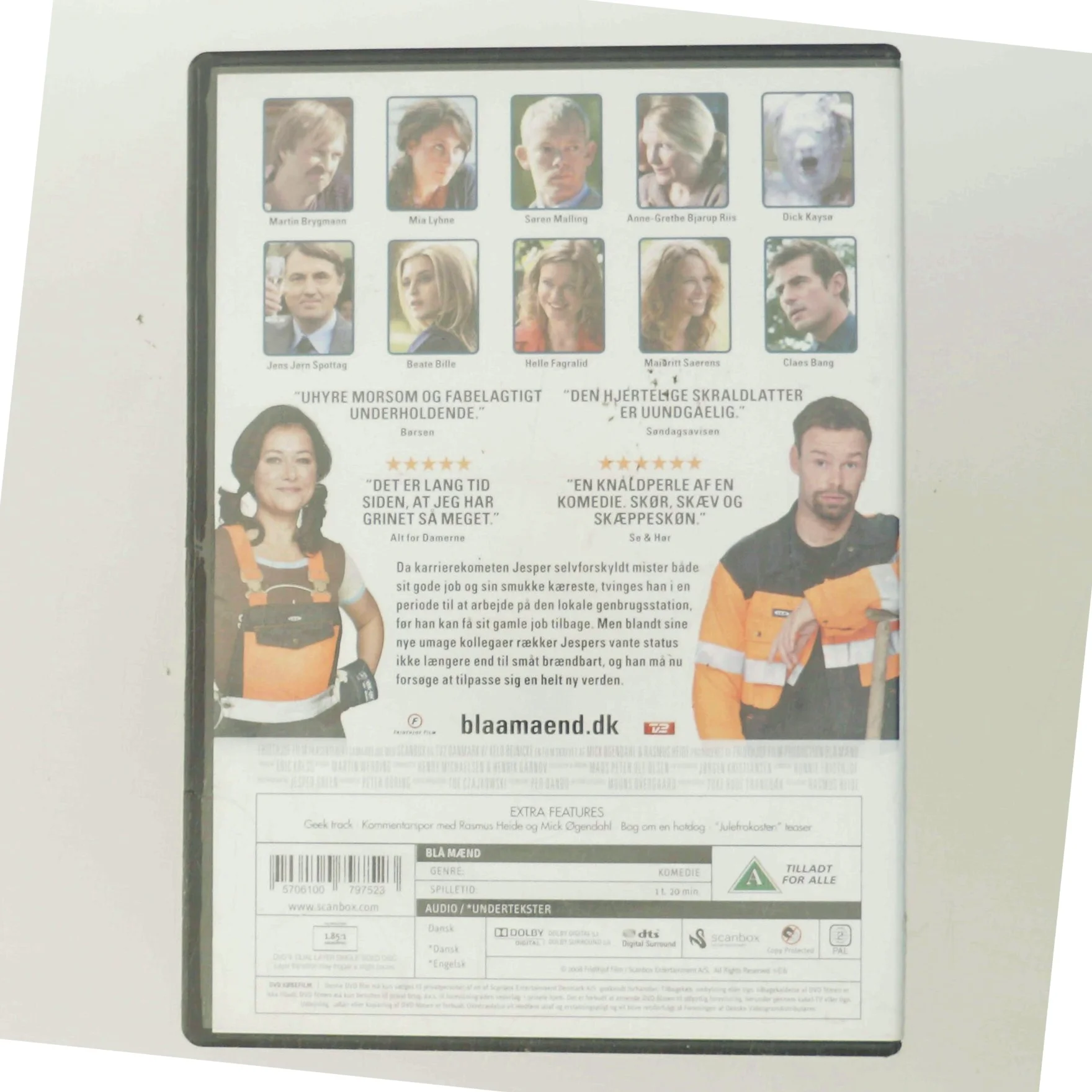 Blå Mænd med Thure Lindhardt (DVD)