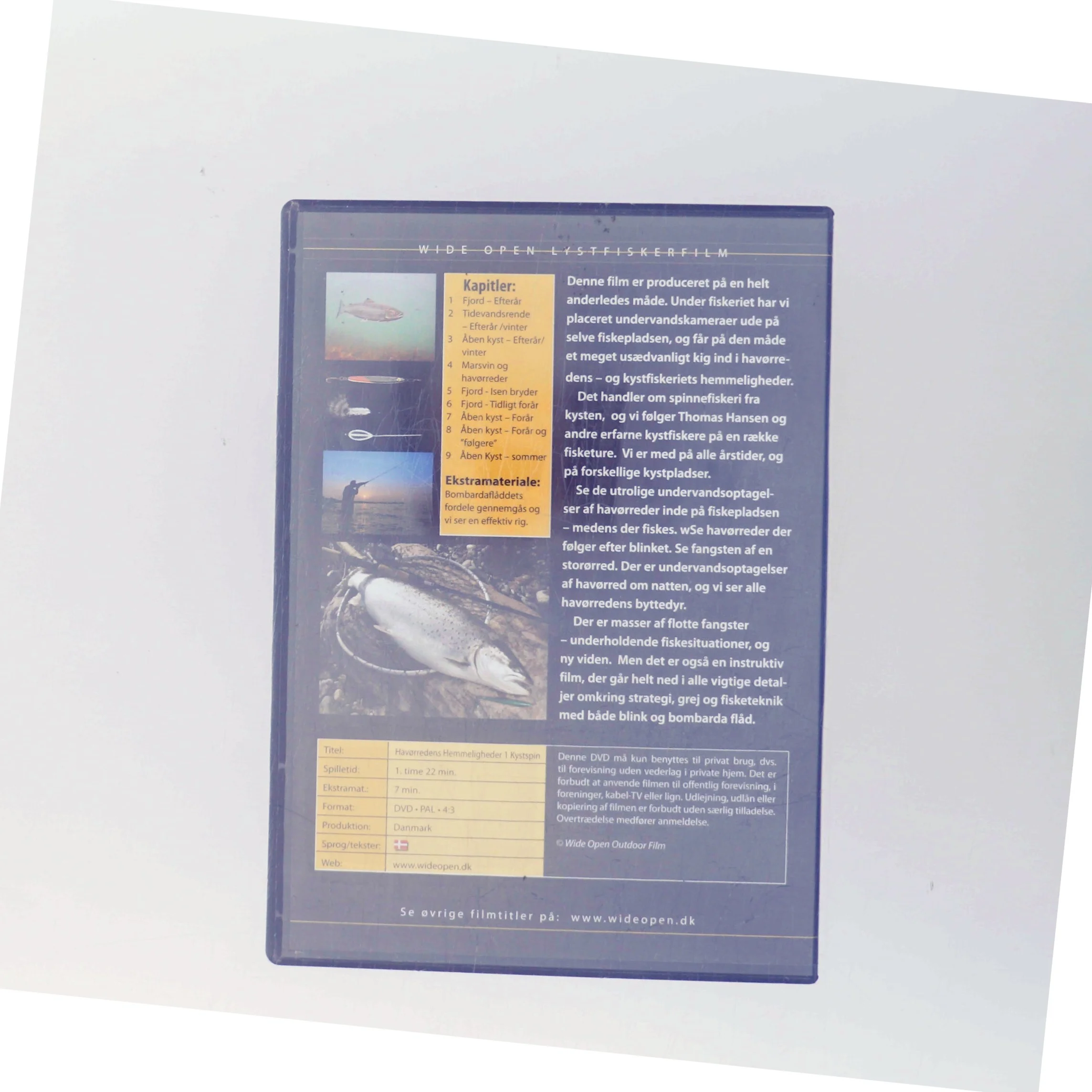 Havørredens Hemmeligheder 1: Kystspin med Thomas Hansen (DVD)