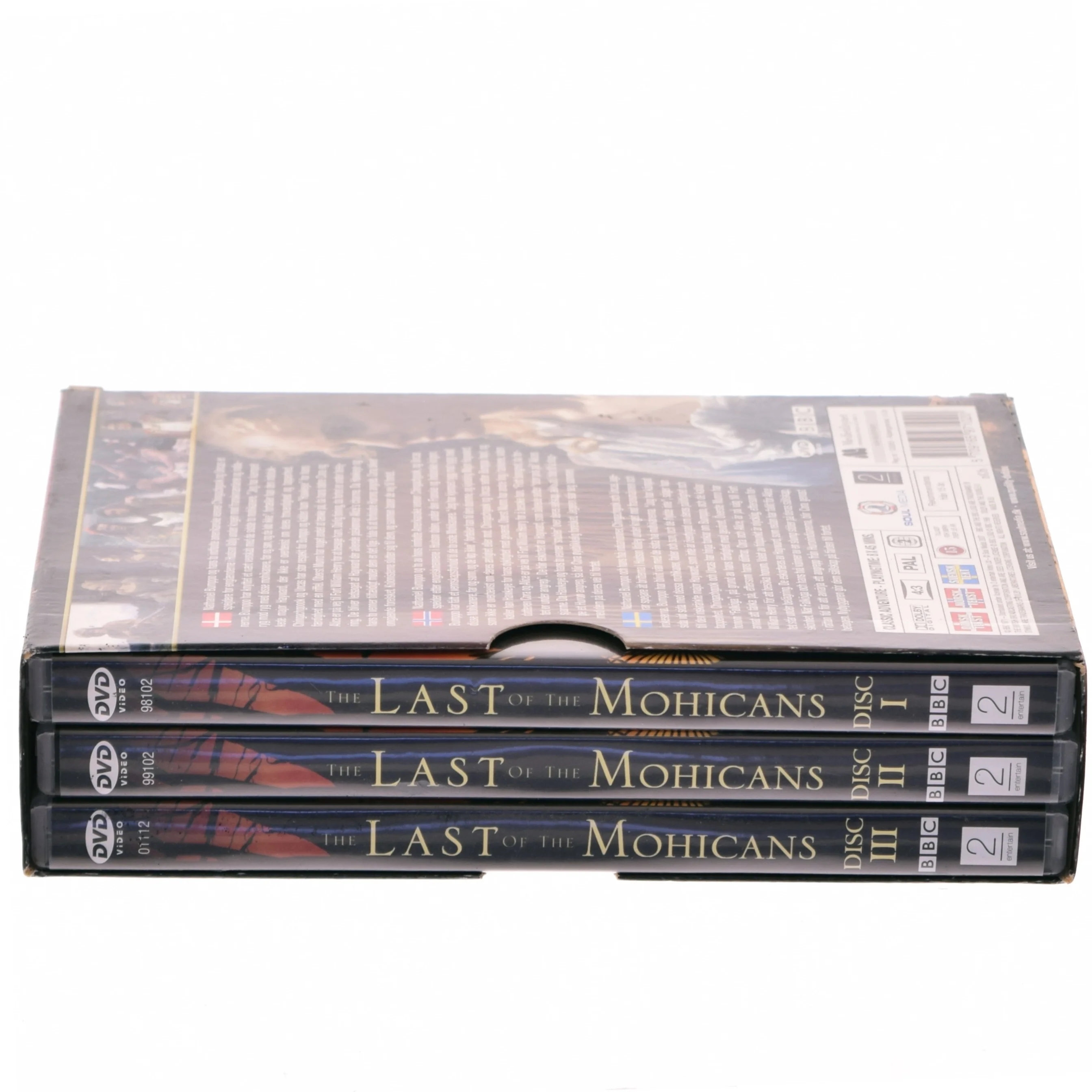 The Last of the Mohicans med Kenneth Ives (DVD)