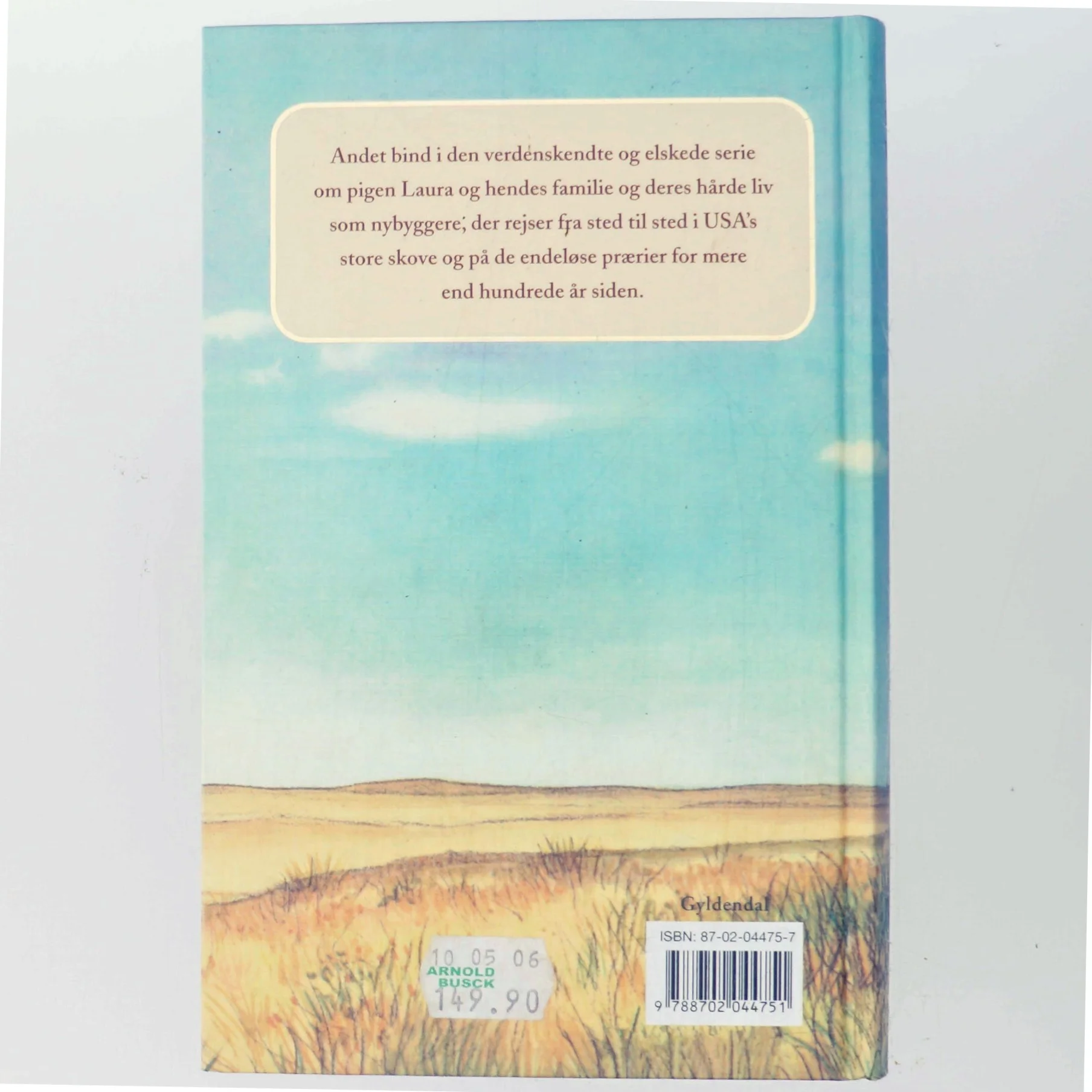 Det lille hus på prærien af Laura Ingalls Wilder (Bog)