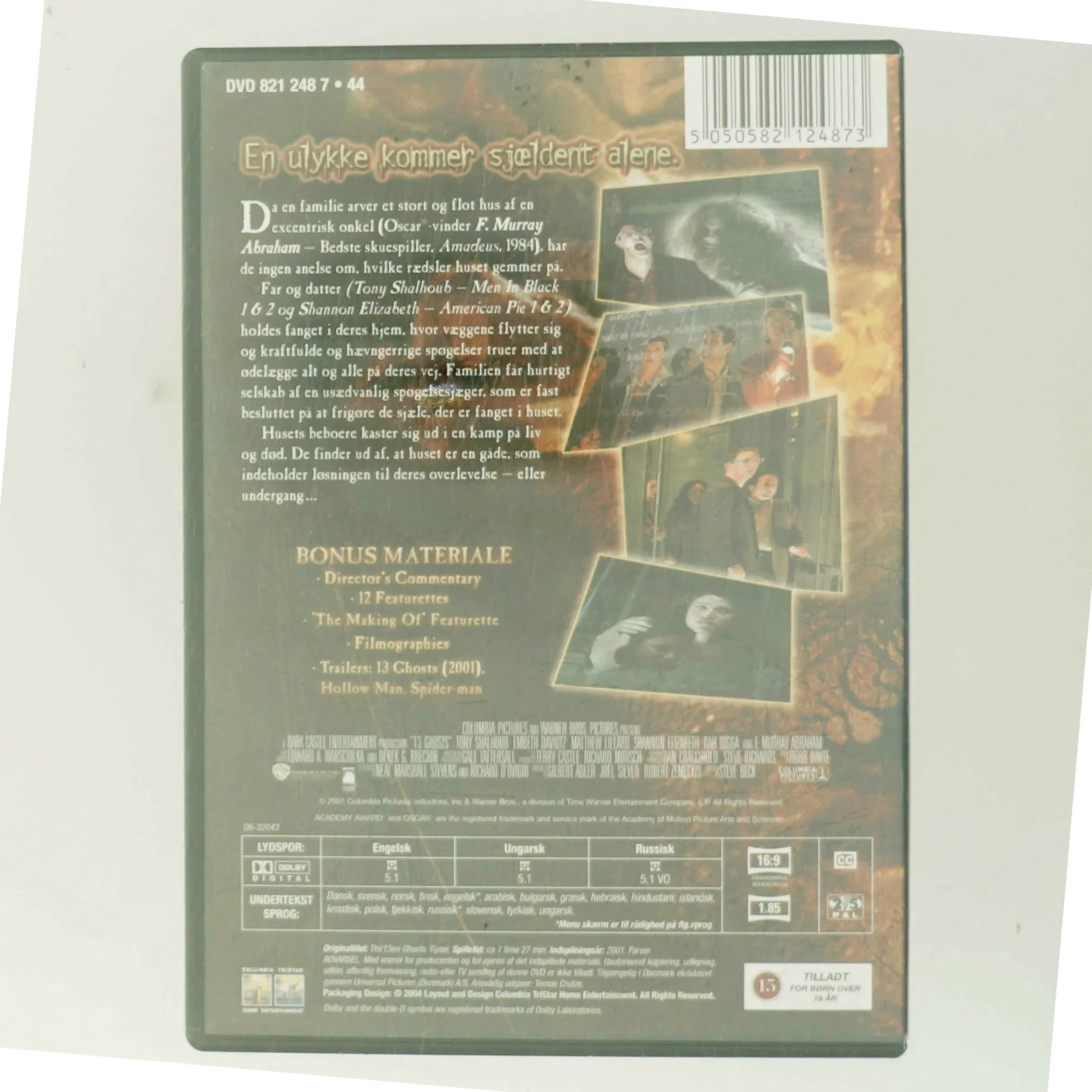 Thirteen Ghosts med F. Murray Abraham (DVD)