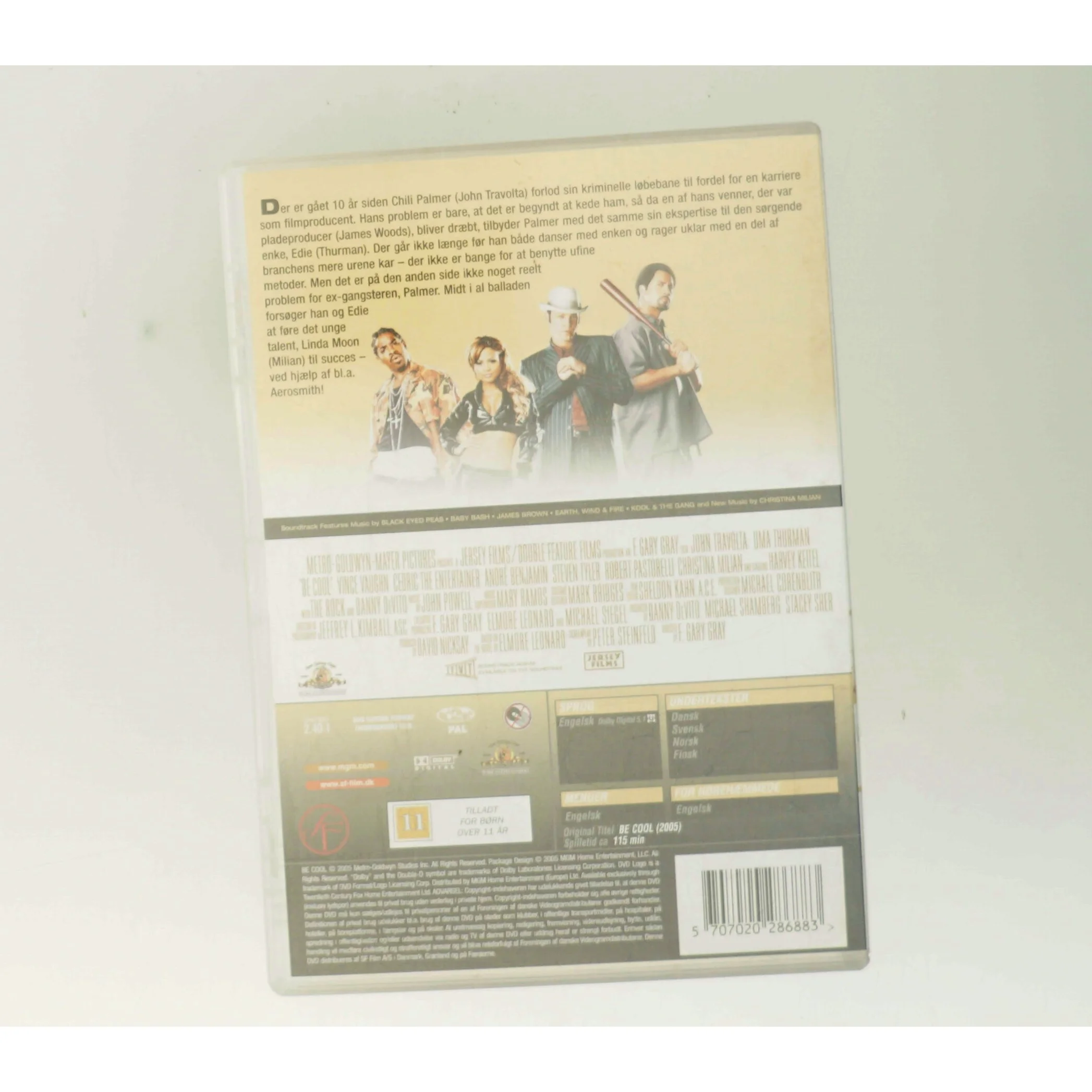 Be Cool med John Travolta (DVD)