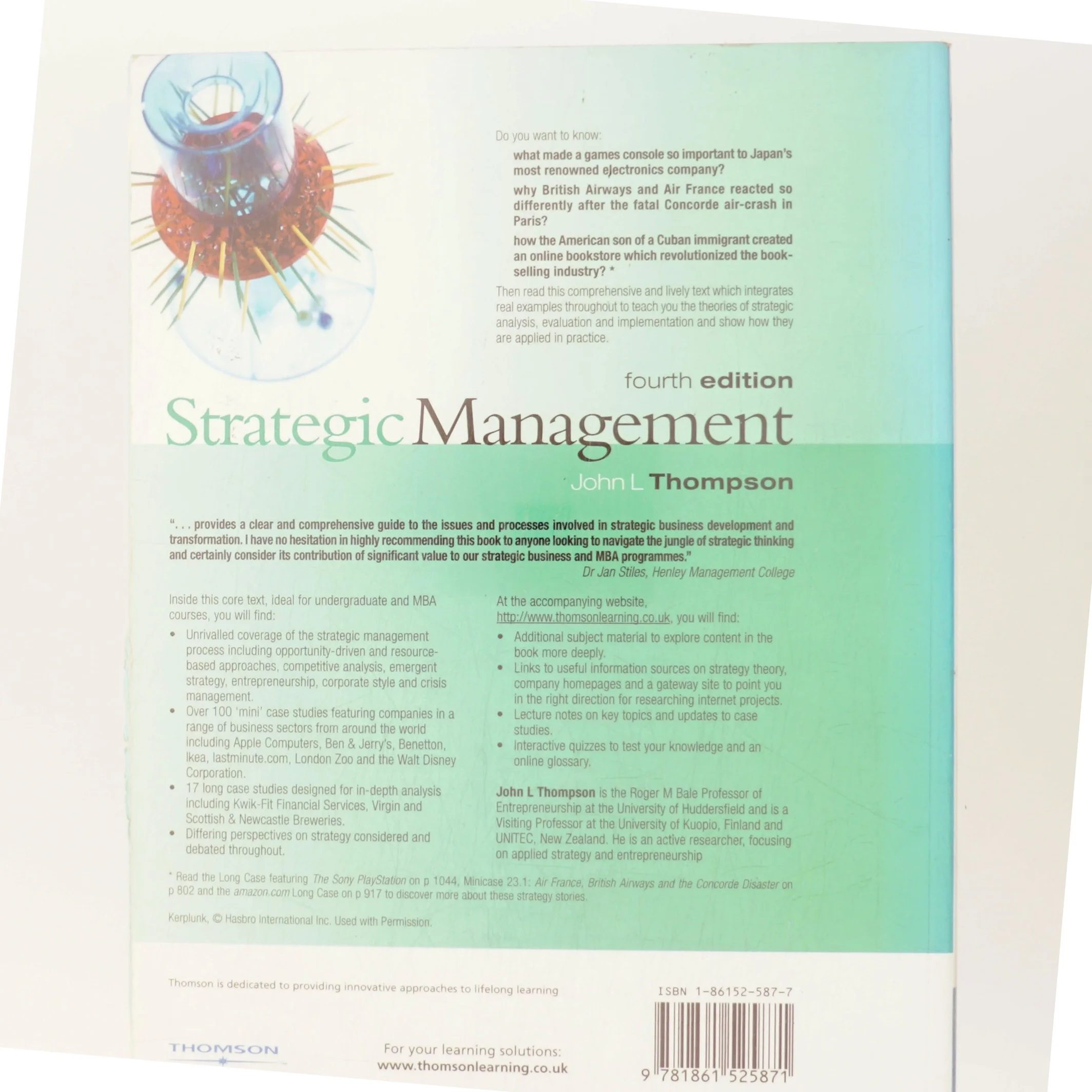 Strategic management af John L. Thompson (Bog)