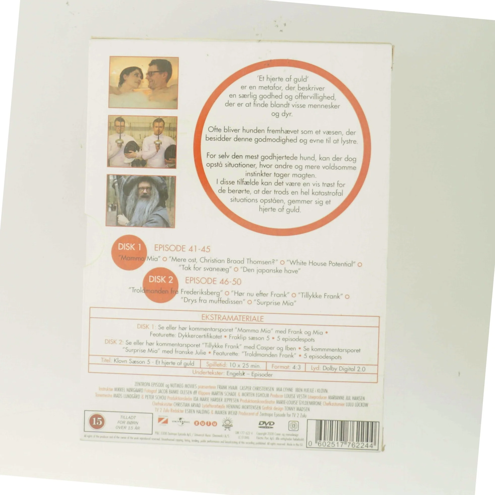 Klovn, 5. sæson med Frank Hvam (DVD)