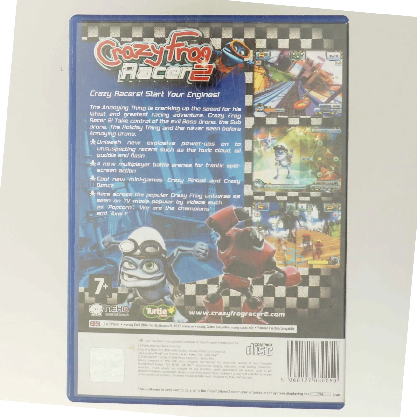 Crazy Frog Racer 2 med The Annoying Thing (DVD)