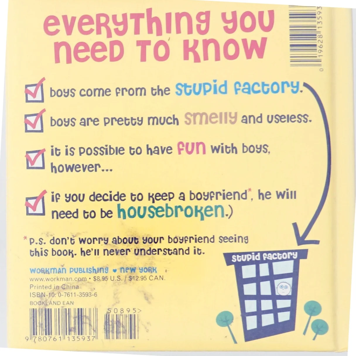 Boys Are Stupid, Throw Rocks at Them! af Todd Harris Goldman (Bog)