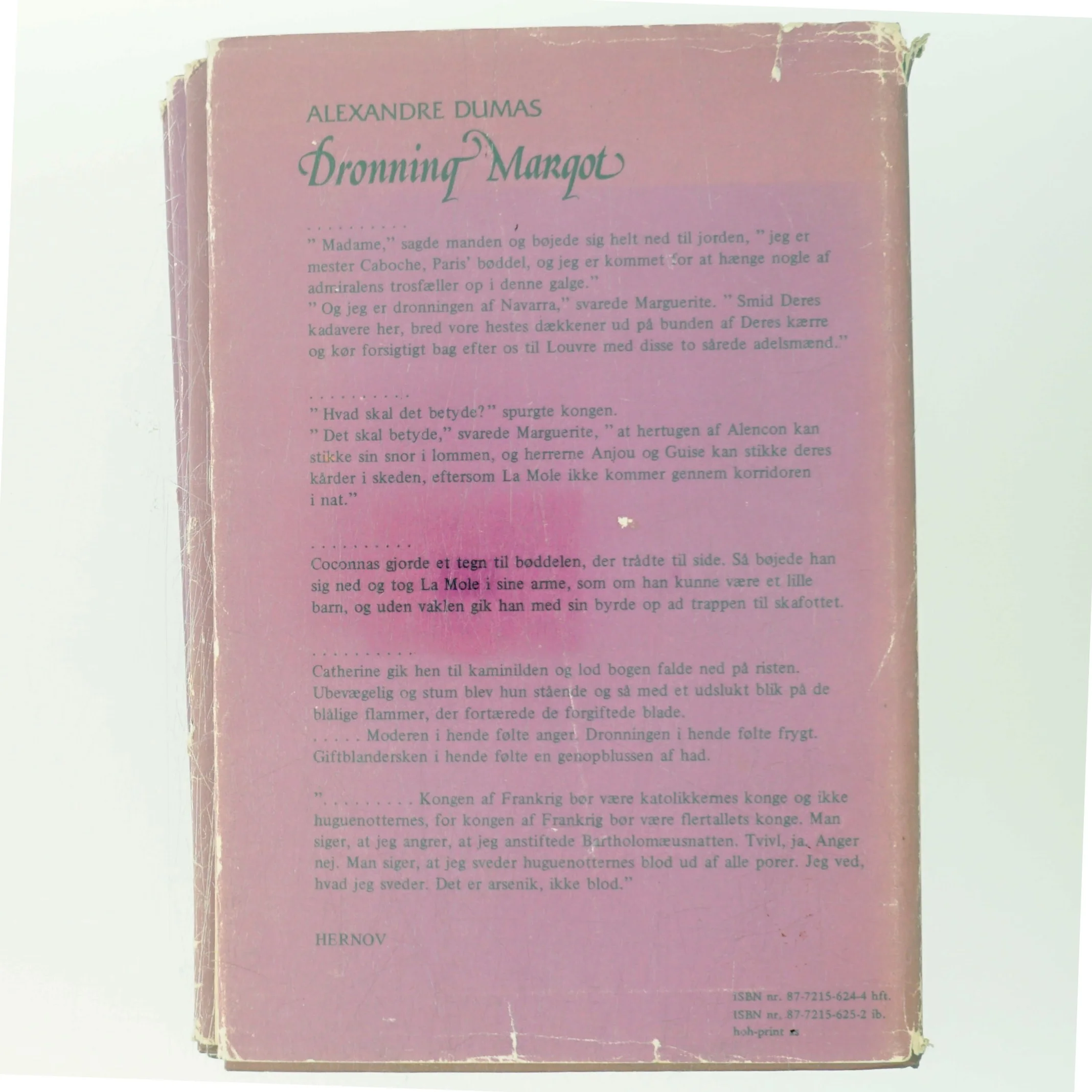 Dronning Margot af Alexandre Dumas (Bog)