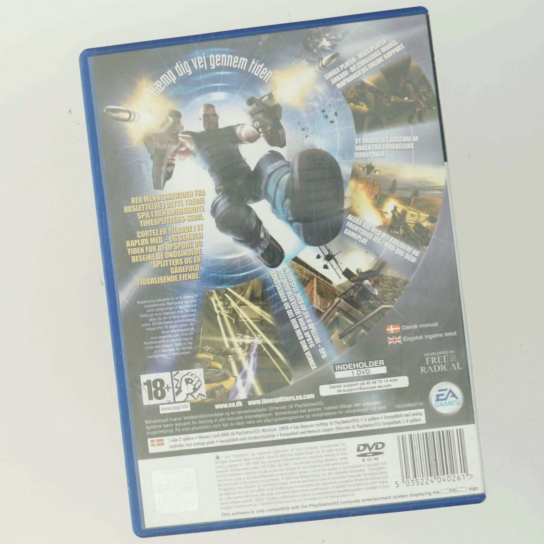 TimeSplitters Future Perfect med Ikke angivet (DVD)