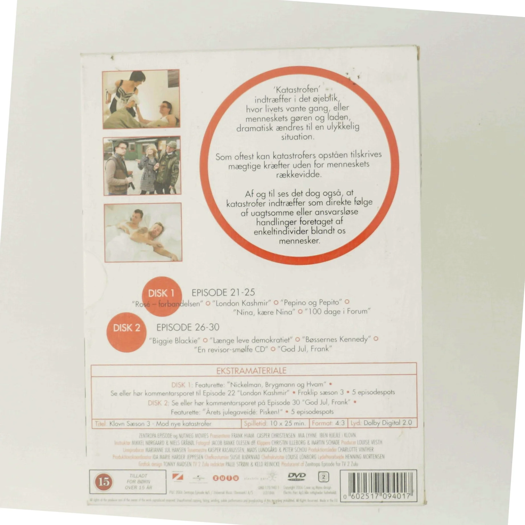 Klovn, 3.sæson (DVD)