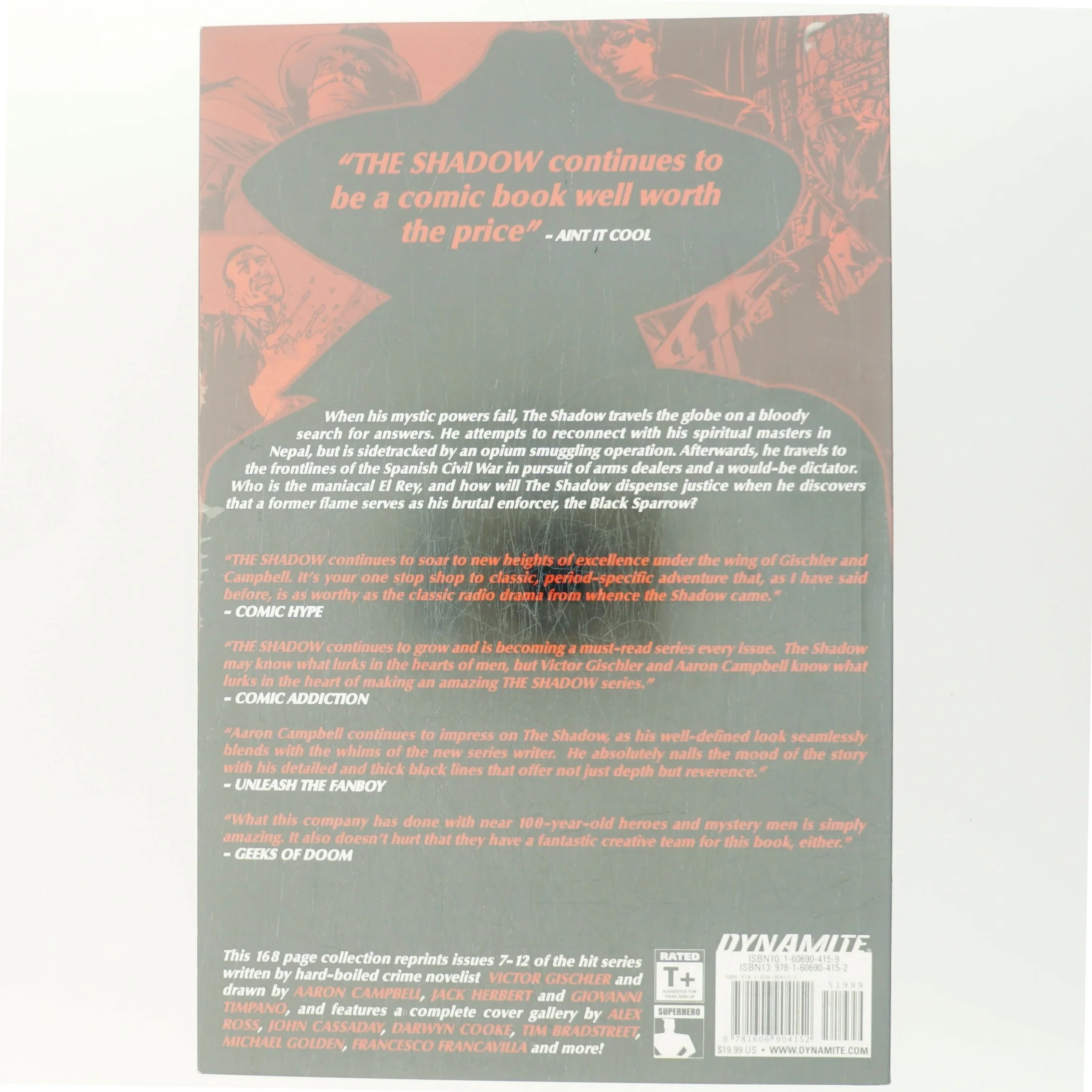 The Shadow - Revolution af Victor Gischler (Bog)