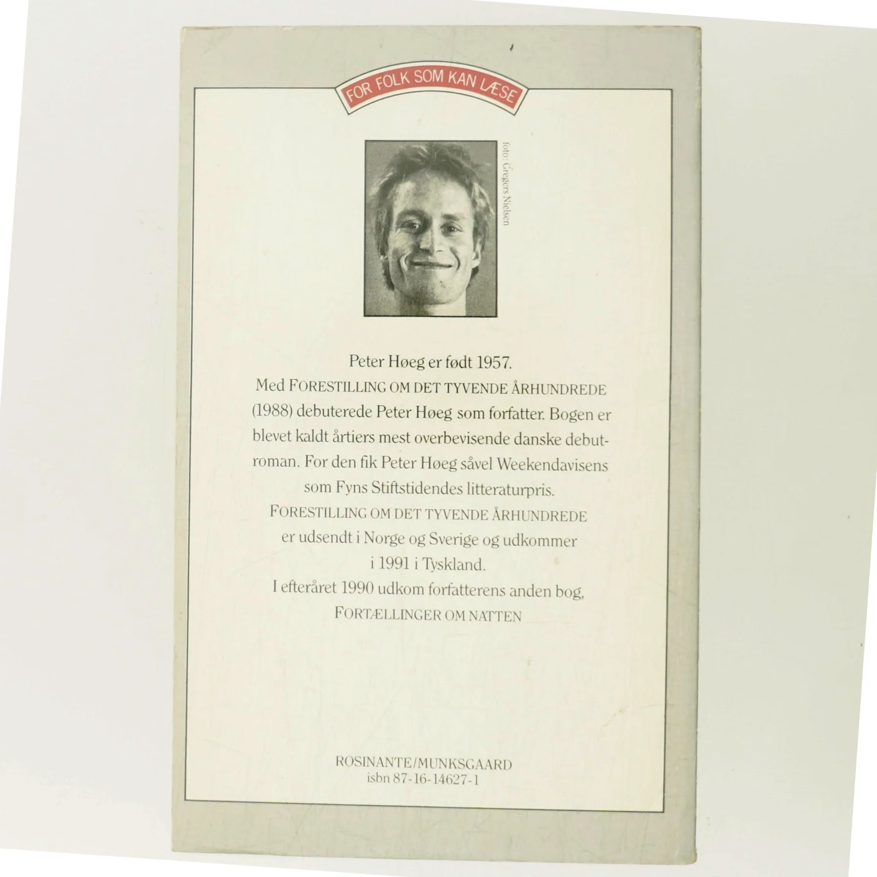 Forestilling om det tyvende århundrede af Peter Høeg (Bog)