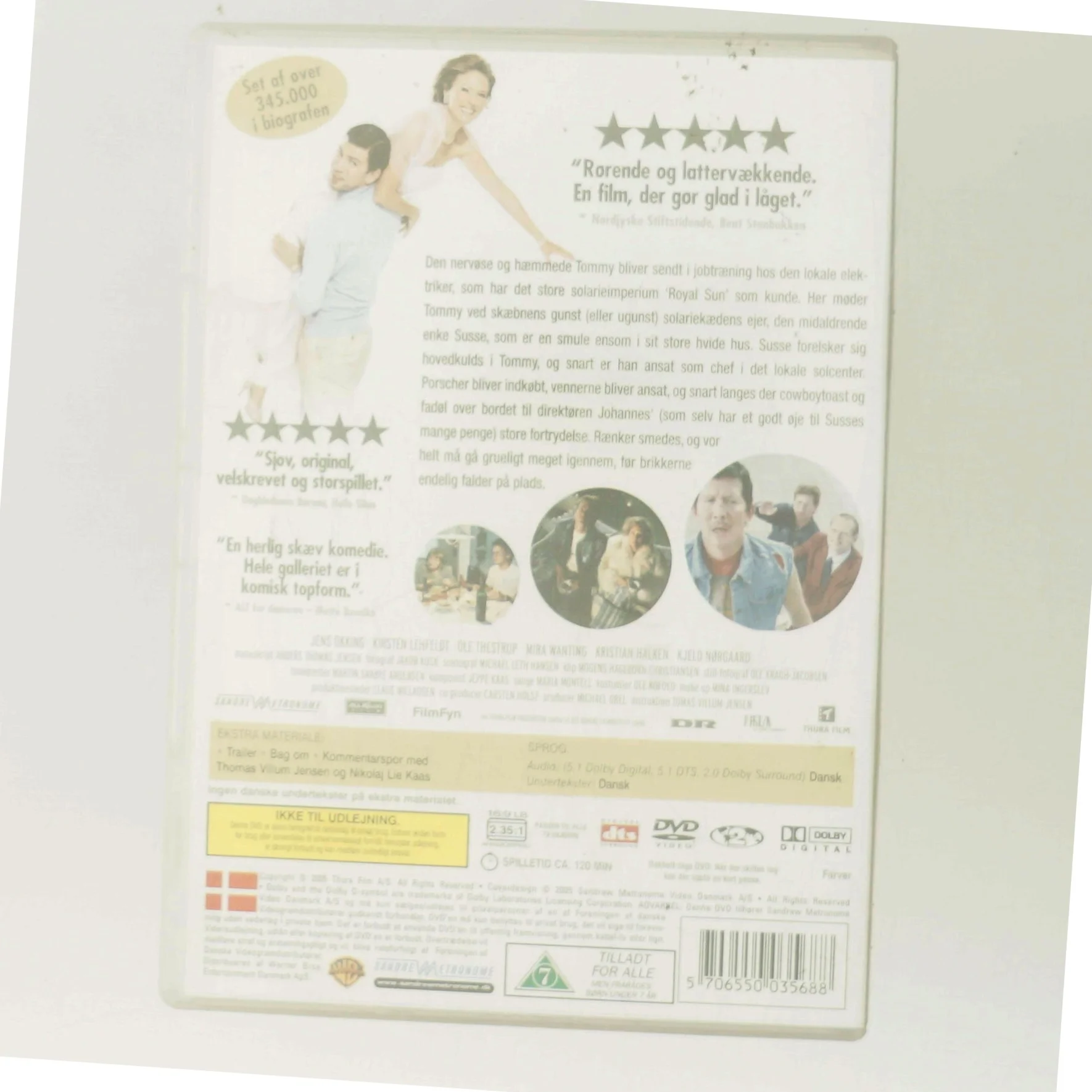 Solkongen med Nikolaj Lie Kaas (DVD)