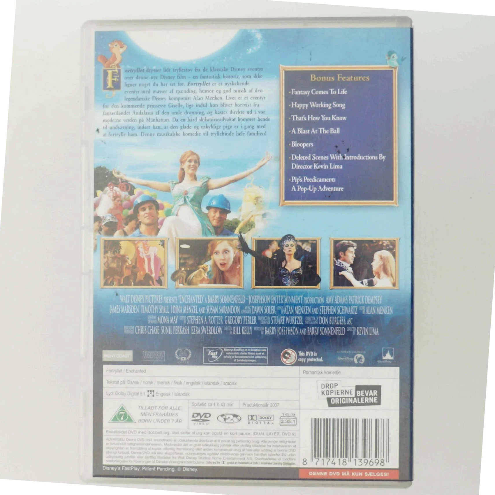 Enchanted Eventyr I New York med Amy Adams (DVD)
