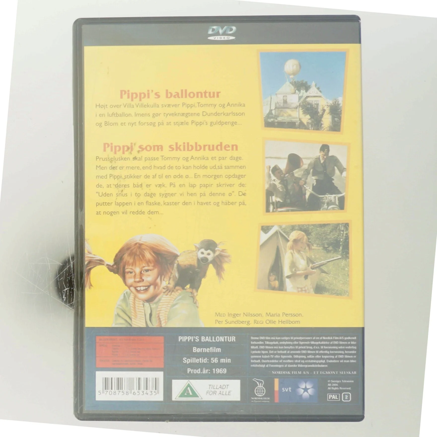 Pippi 5 med Inger Nilsson (DVD)