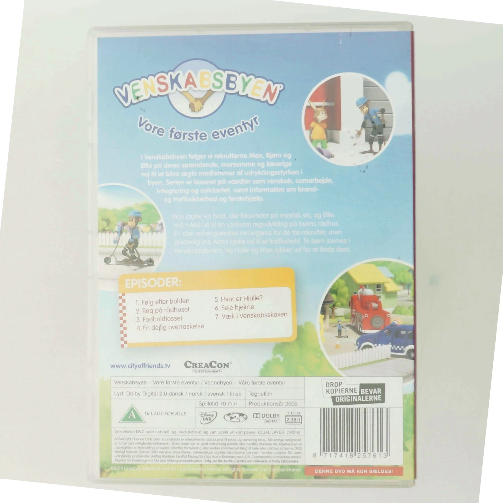 Venskabsbyen - Vol.1 - Vores Første Eventyr (DVD)