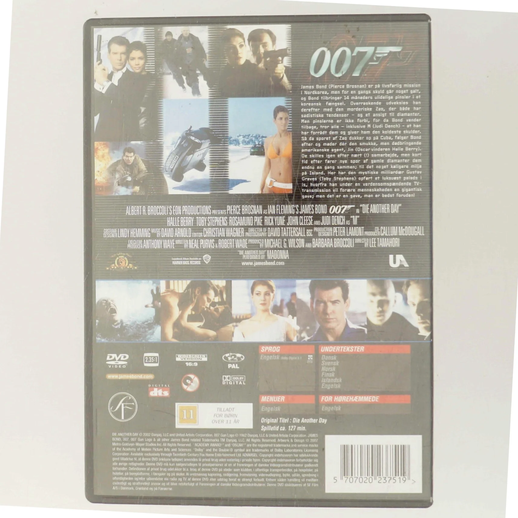 Agent 007 - Die Another Day med Pierce Brosnan (DVD)