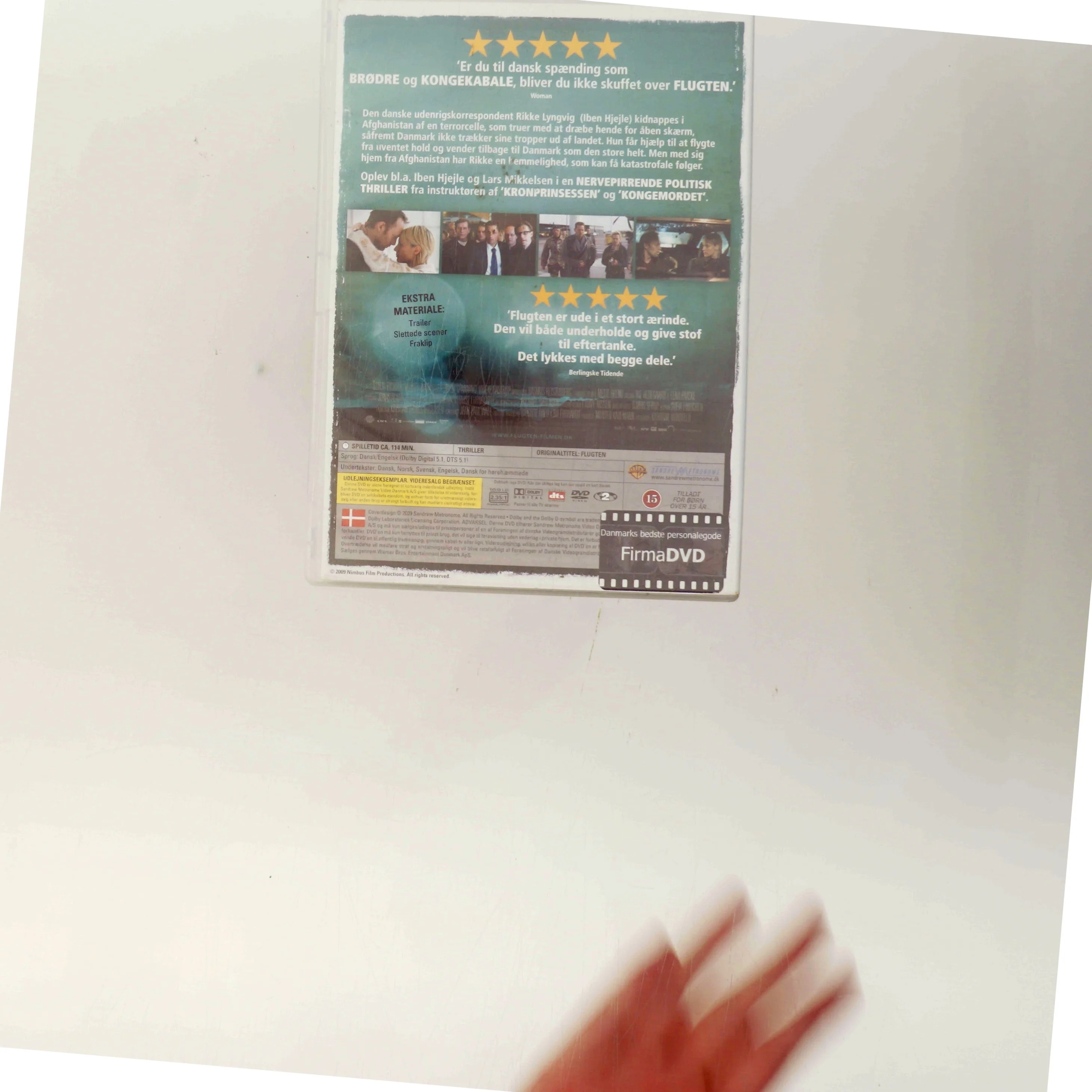 Flugten med Mads Mikkelsen (DVD)