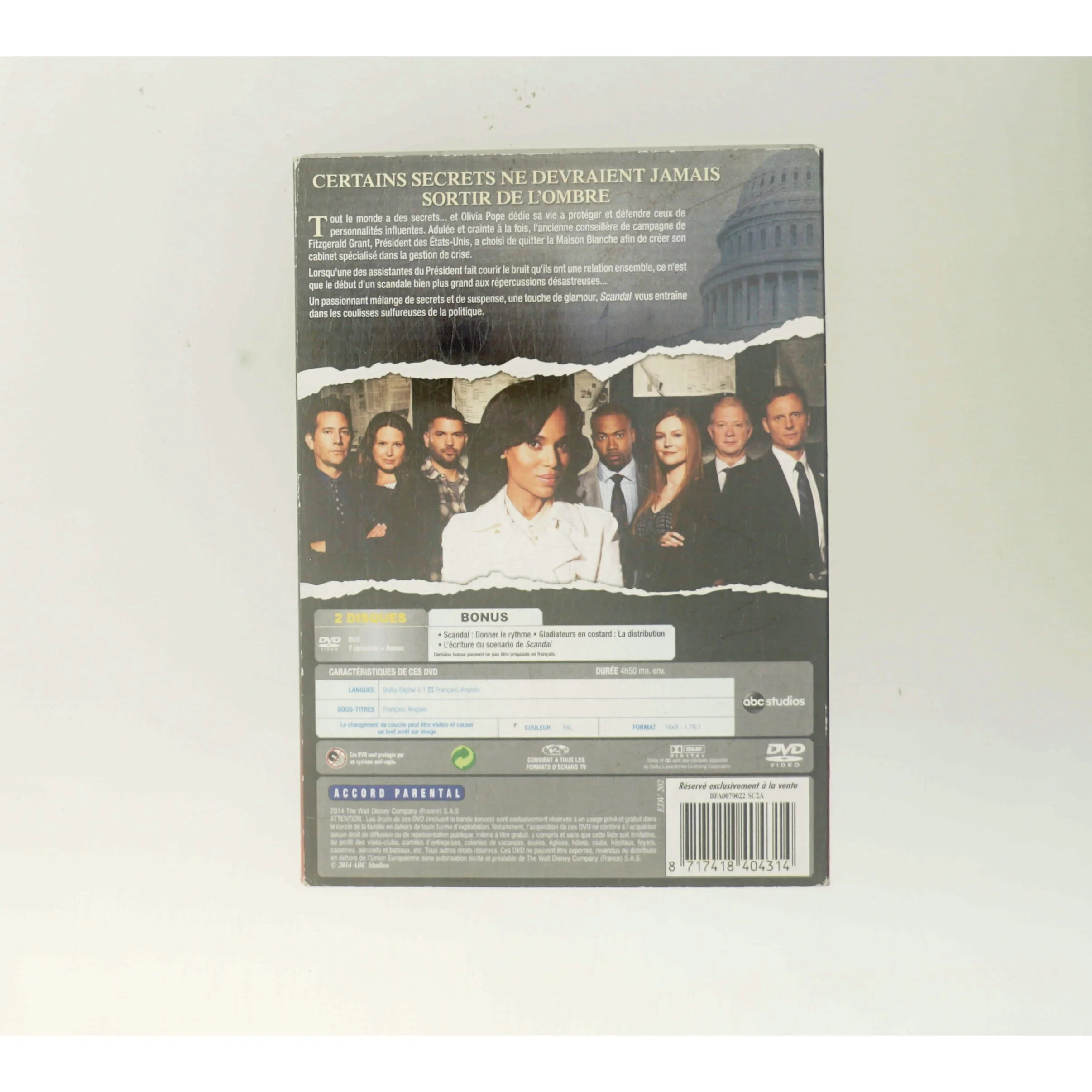 Scandal - L'integrale De La Saison 1 med Kerry Washington (DVD)