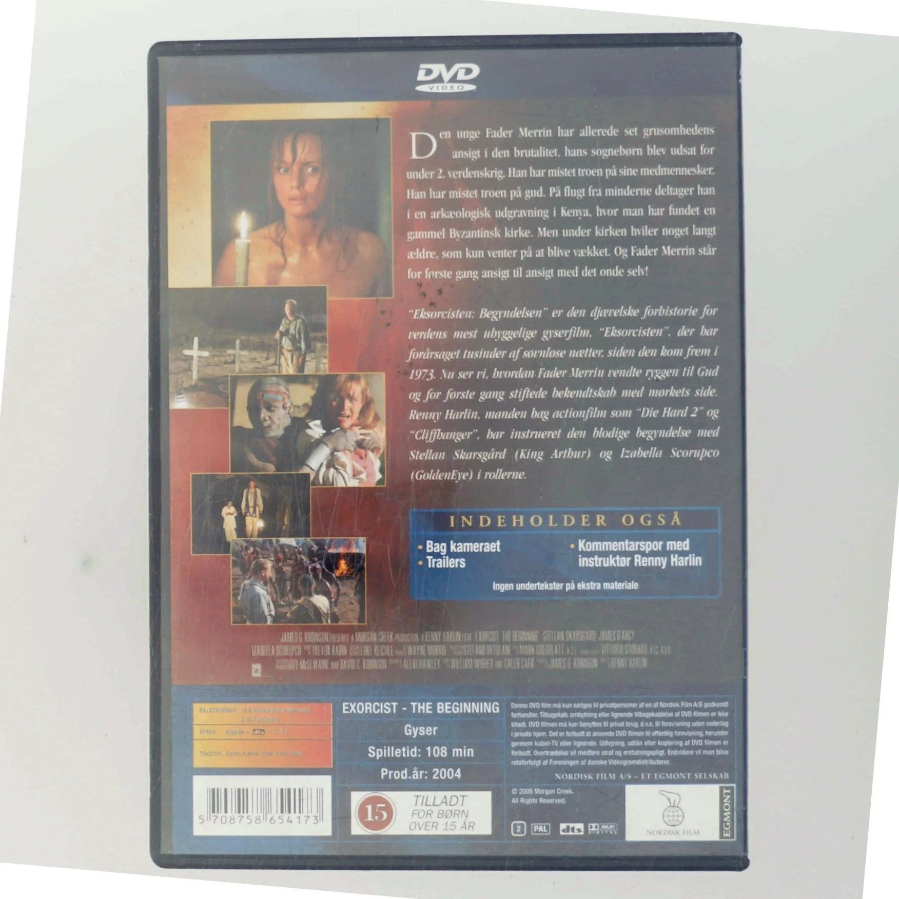 Eksorcisten - Begyndelsen med Stellan Skarsgård (DVD)