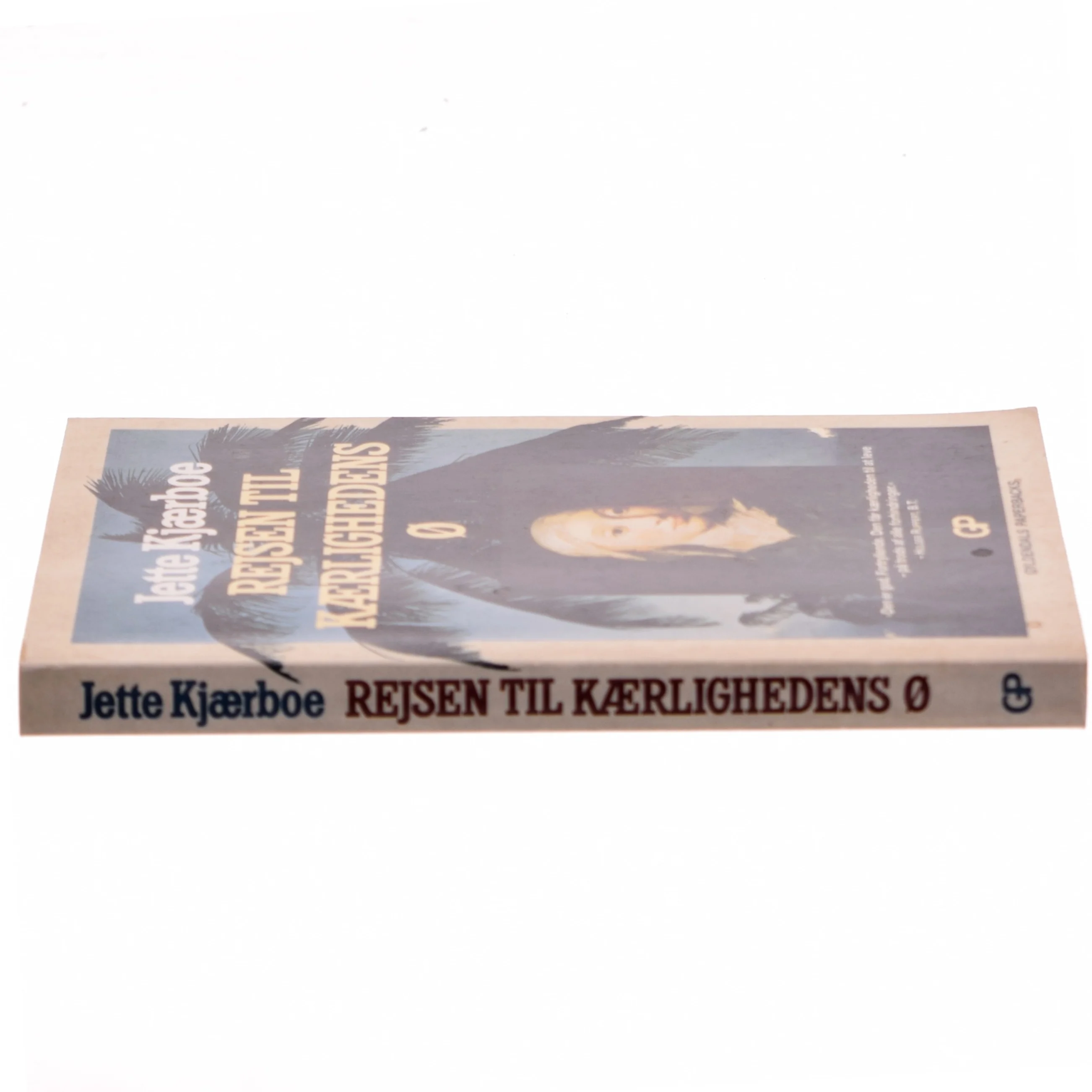 Rejsen til kærlighedens ø : roman af Jette Kjærboe (Bog)