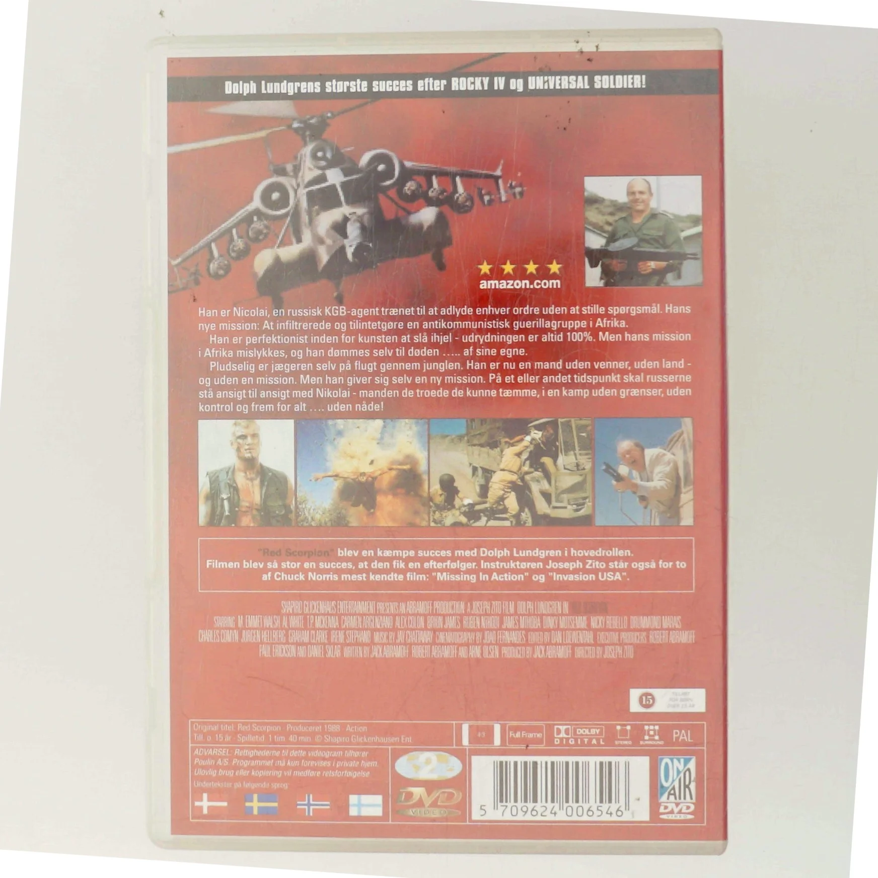 Red Scorpion [dvd] med Dolph Lundgren (DVD)