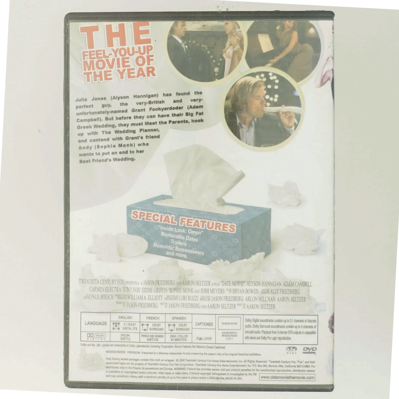 Date Movie med Alyson Hannigan (DVD)