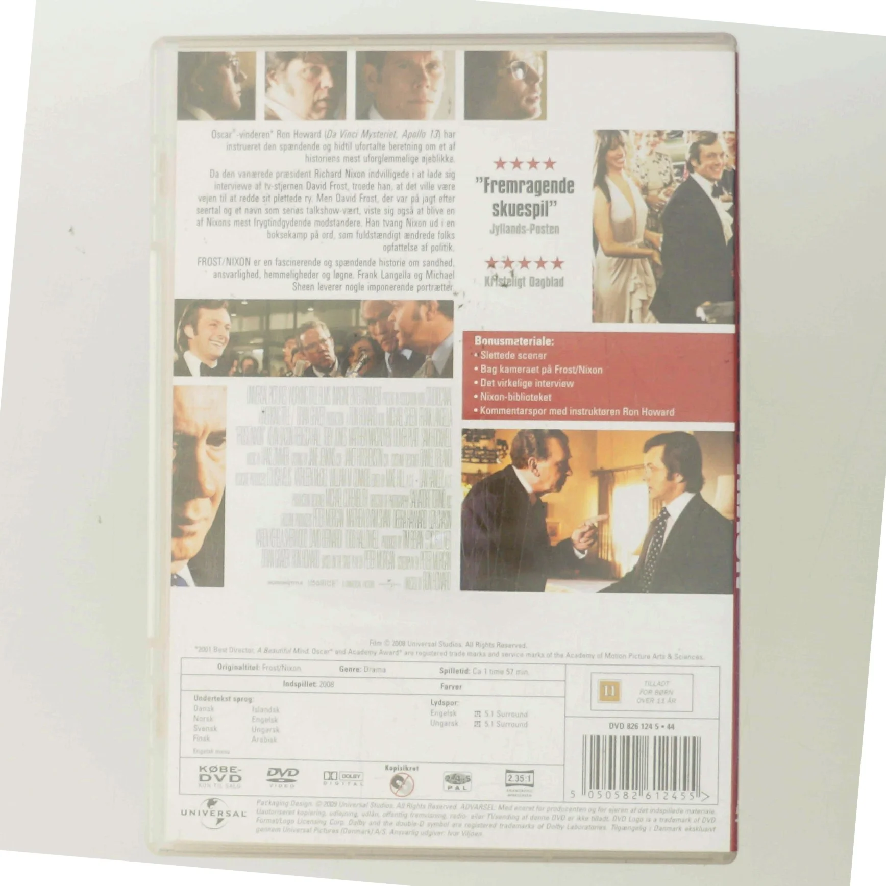 FROST/NIXON med Frank Langella (DVD)