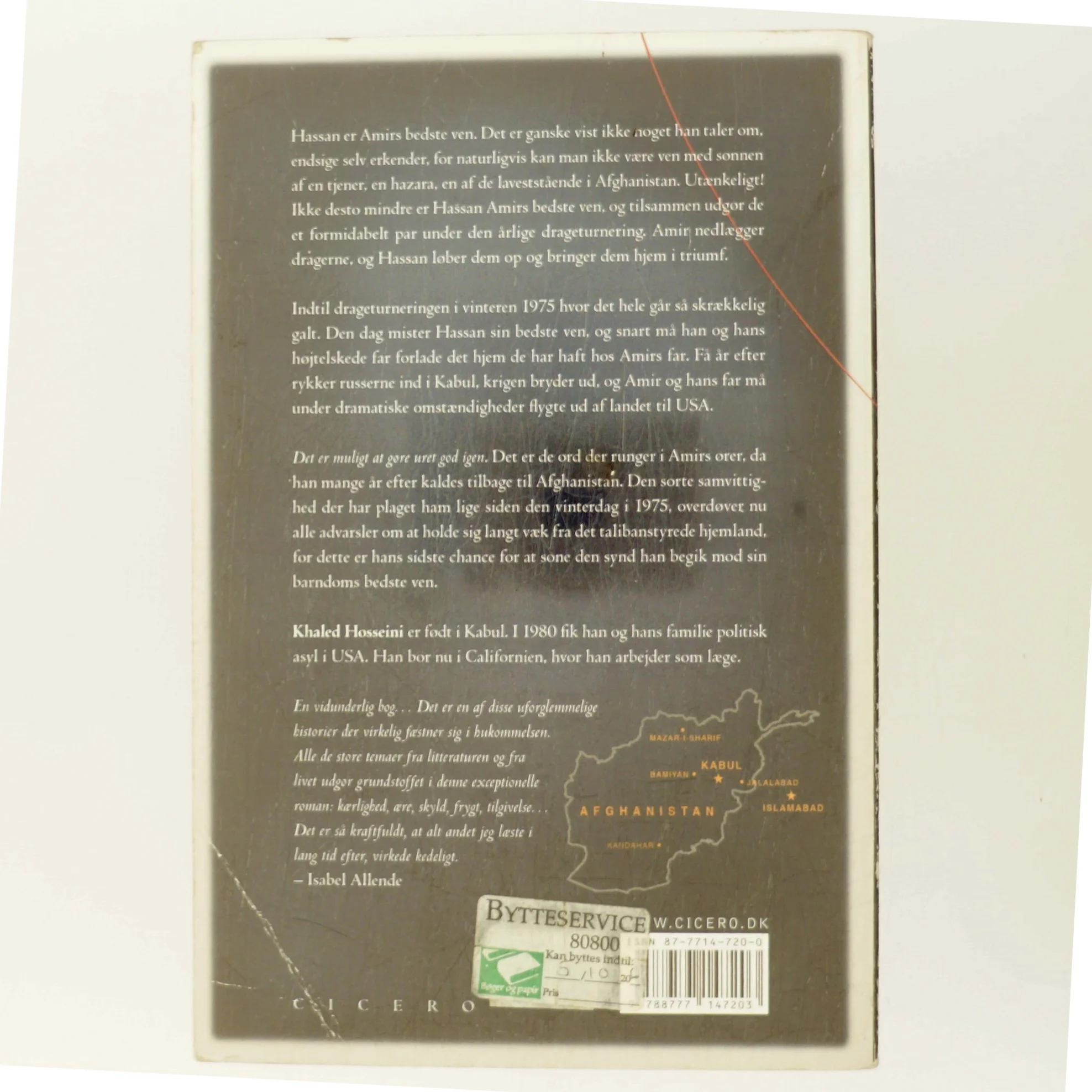 Drageløberen af Khaled Hosseini (Bog)