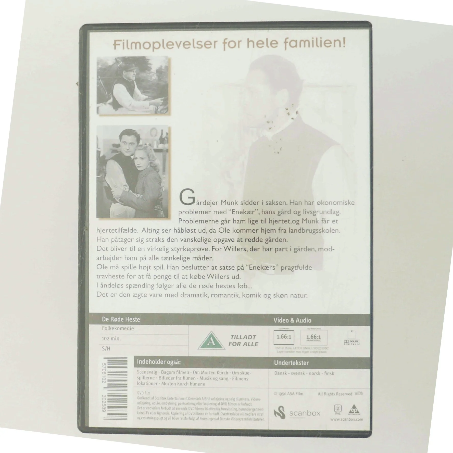 De røde heste med Poul Reichhardt (DVD)