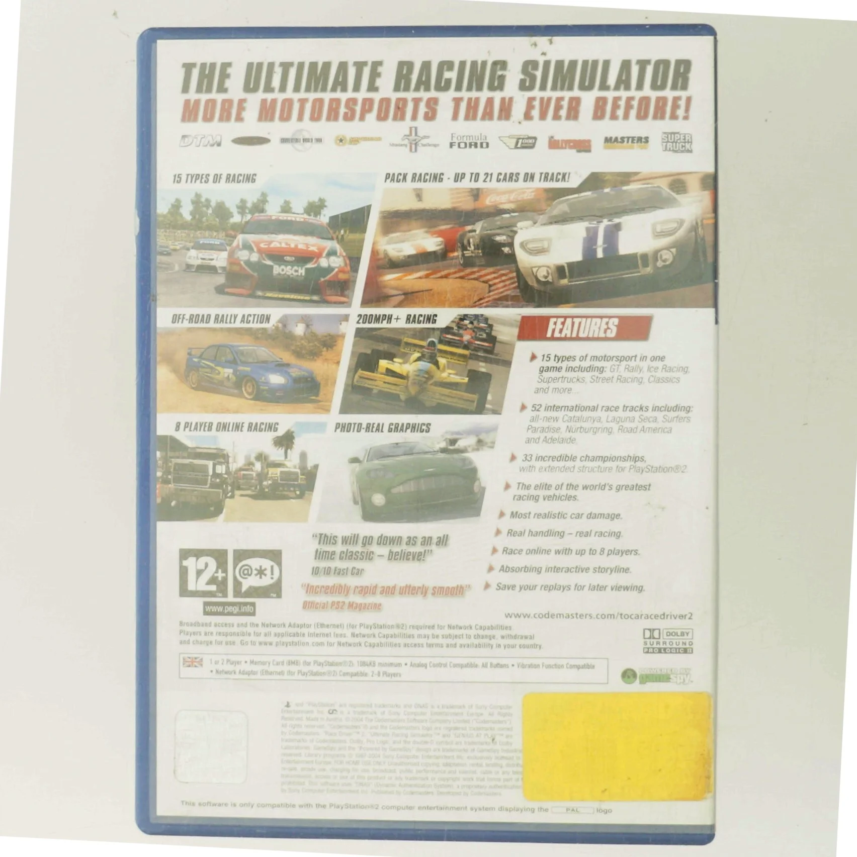 TOCA Race Driver 2 (DVD)