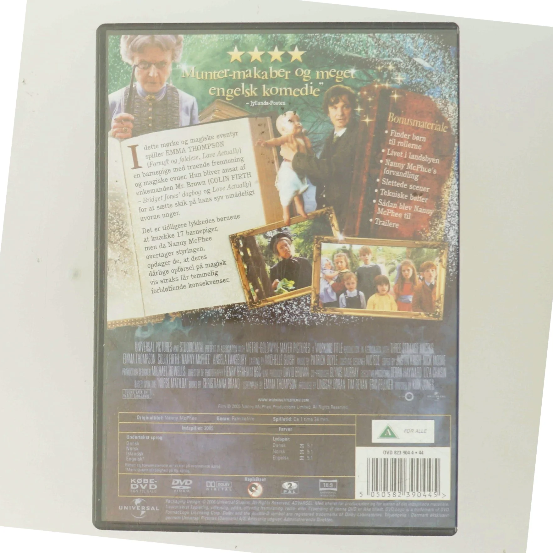 Nanny McPhee med Emma Thompson (DVD)