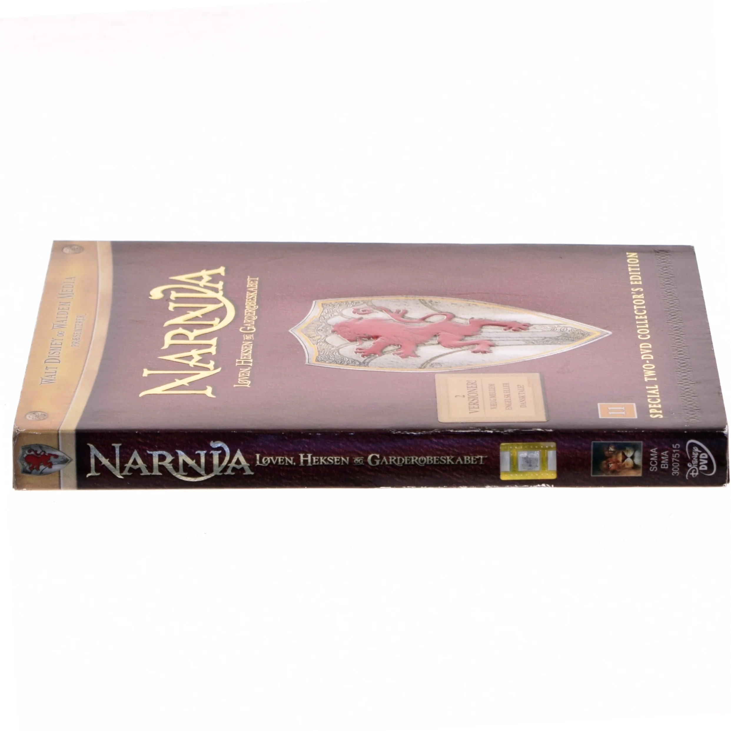 The Chronicles of Narnia - the Lion, the Witch & the Wardrobe (Narnia - Løven, Heksen og Garderobeskabet (2005)) med William Moseley (DVD)