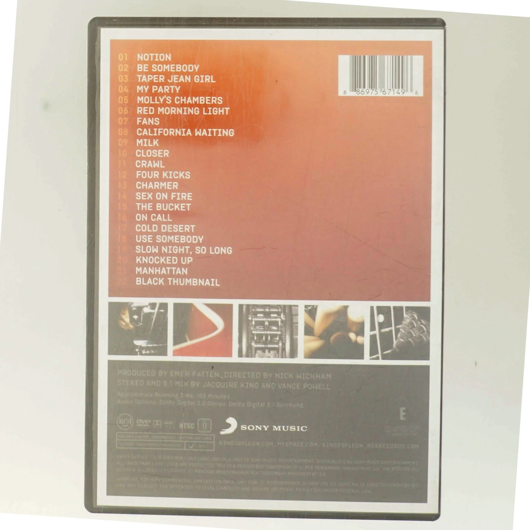 Live At The O2, England med Kings of Leon (DVD)