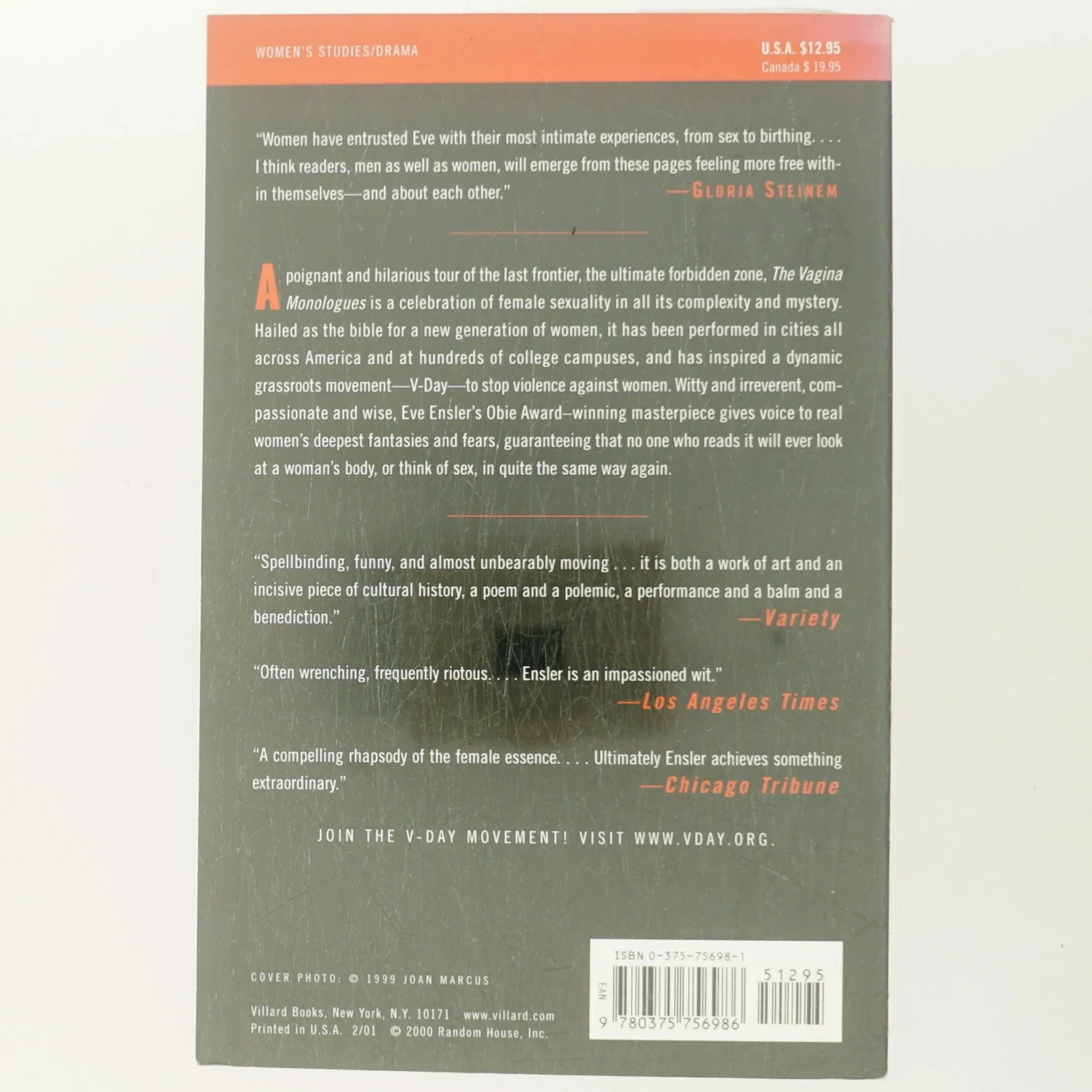 The Vagina Monologues af Eve Ensler (Bog)