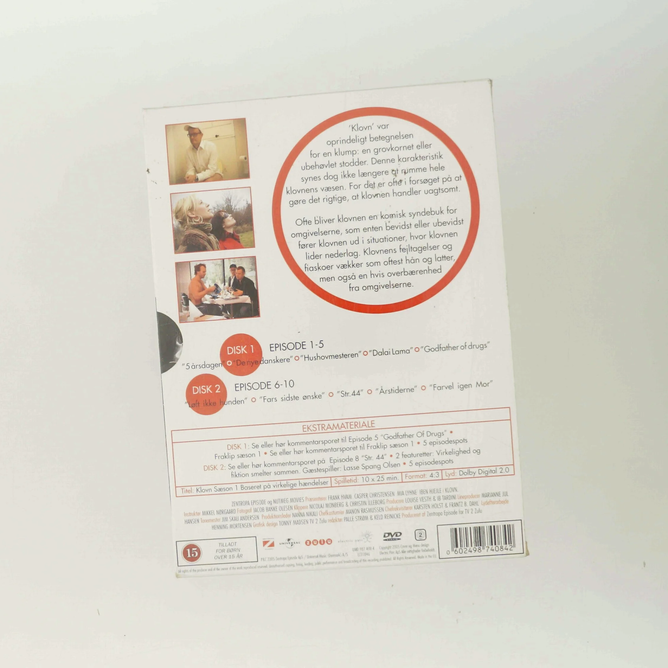 Klovn, 1.sæson med Casper Christensen (DVD)