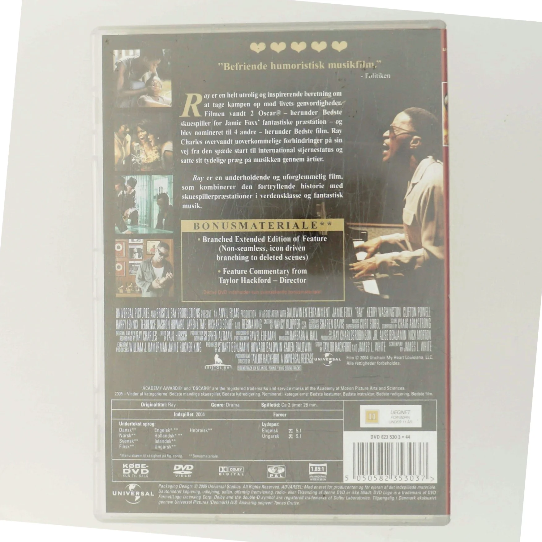 Ray med Jamie Foxx (DVD)