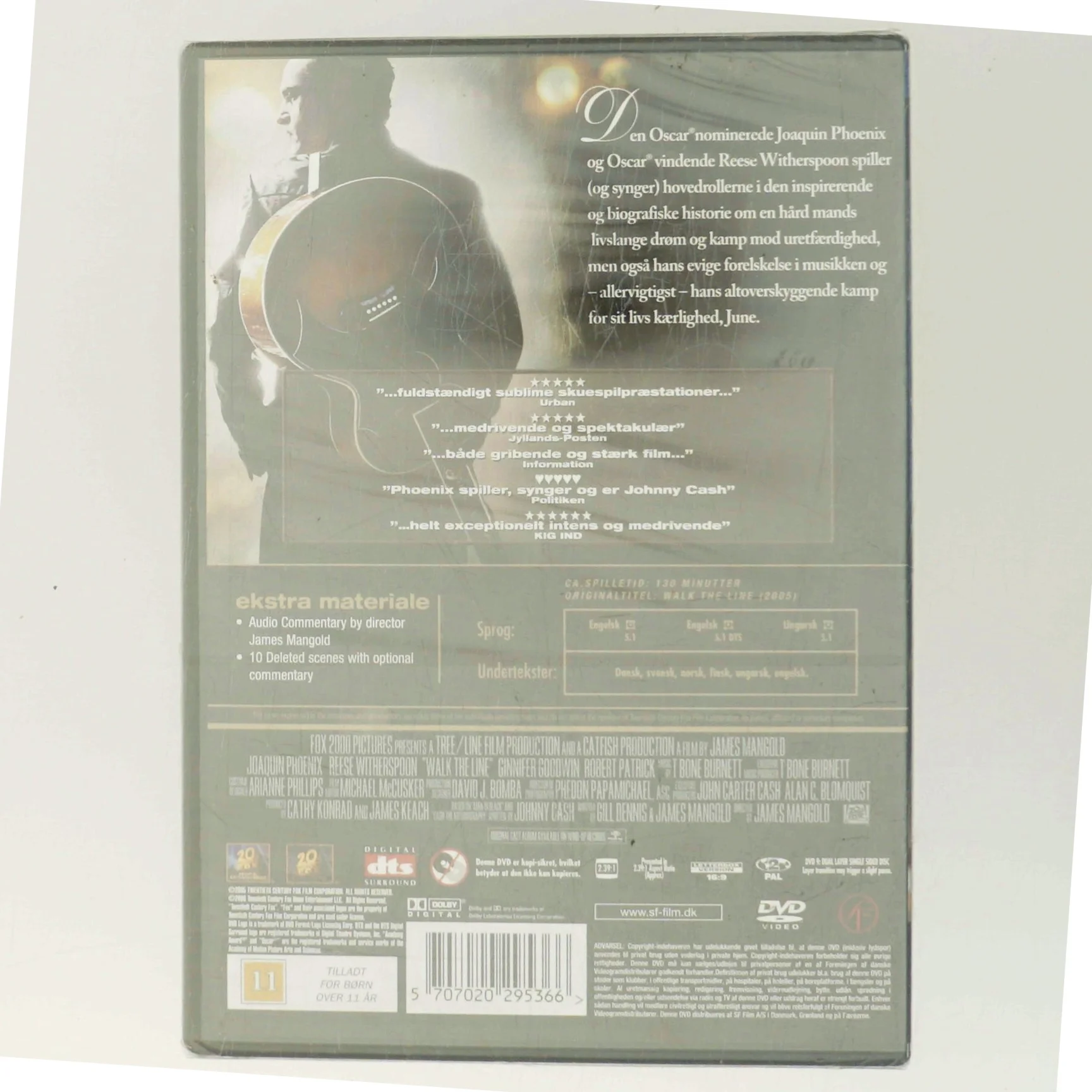 Walk the line med Joaquin Phoenix (DVD)