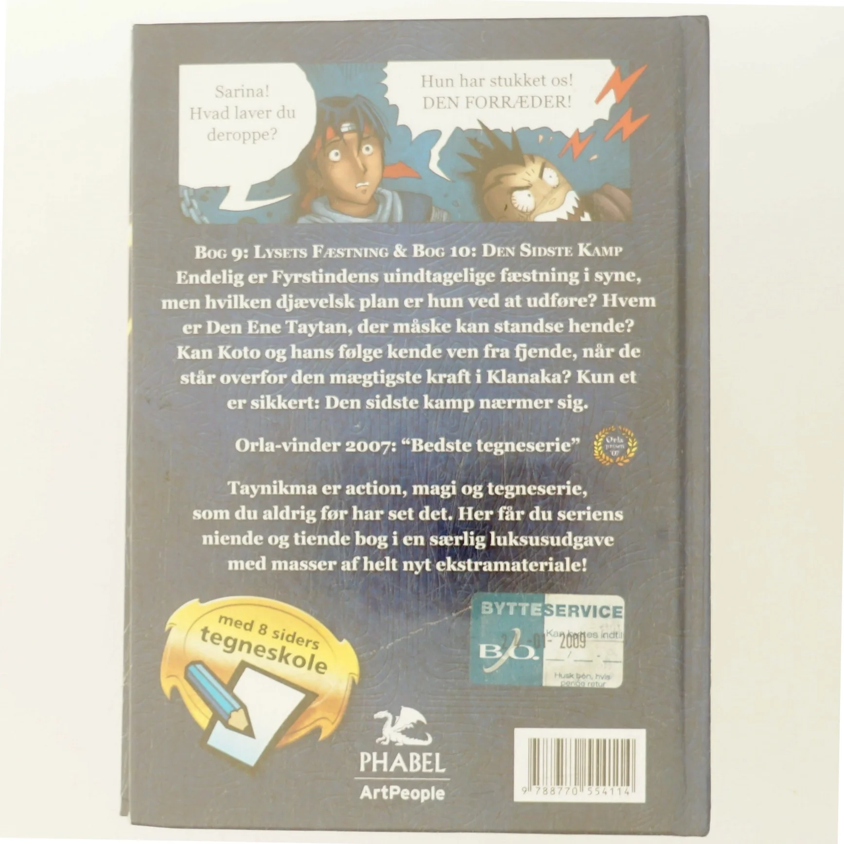 Taynikma : Bog 9 : Lysets fæstning. Bog 10 : Den sidste kamp af Jan Kjær (Bog)