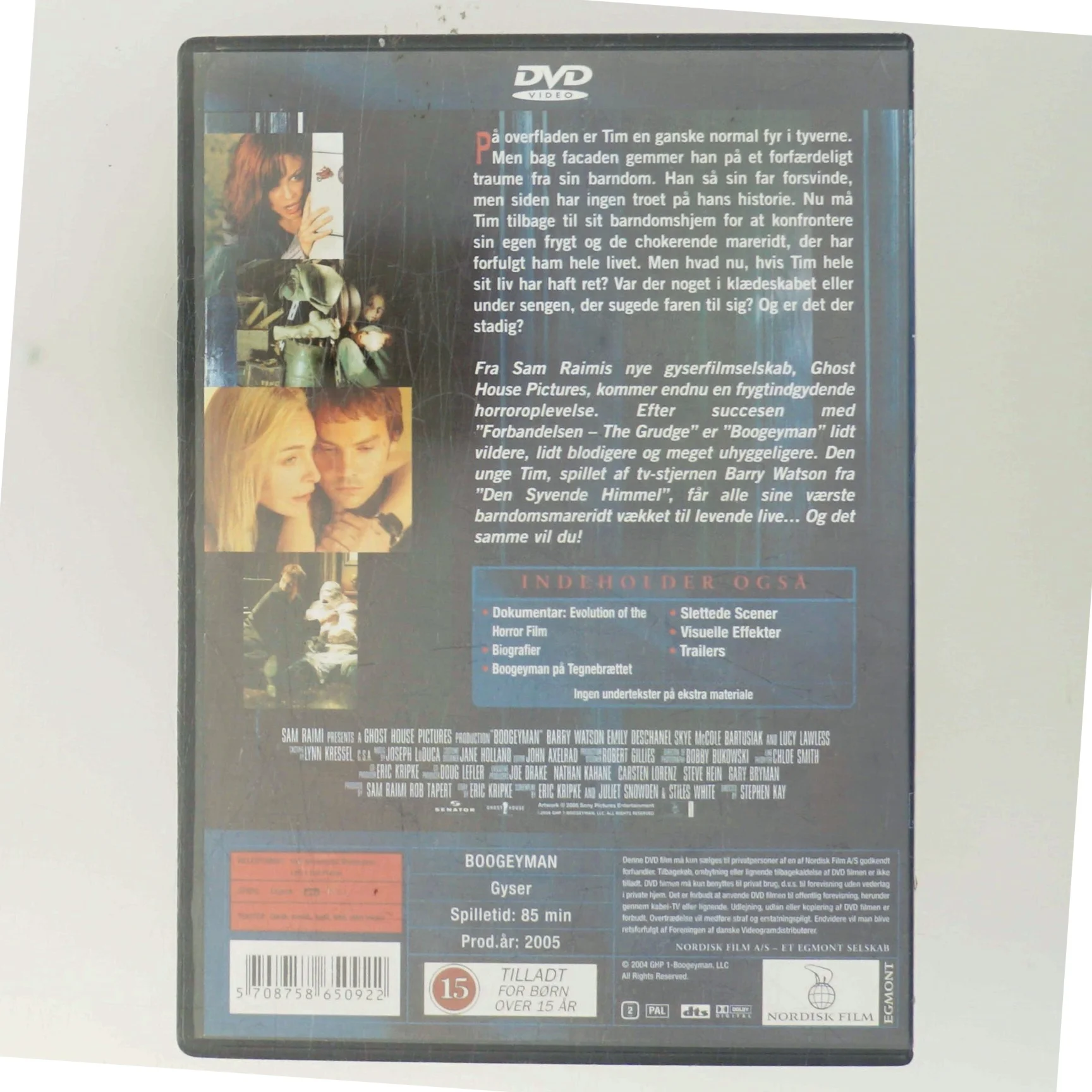 Boogeyman med Barry Watson (DVD)