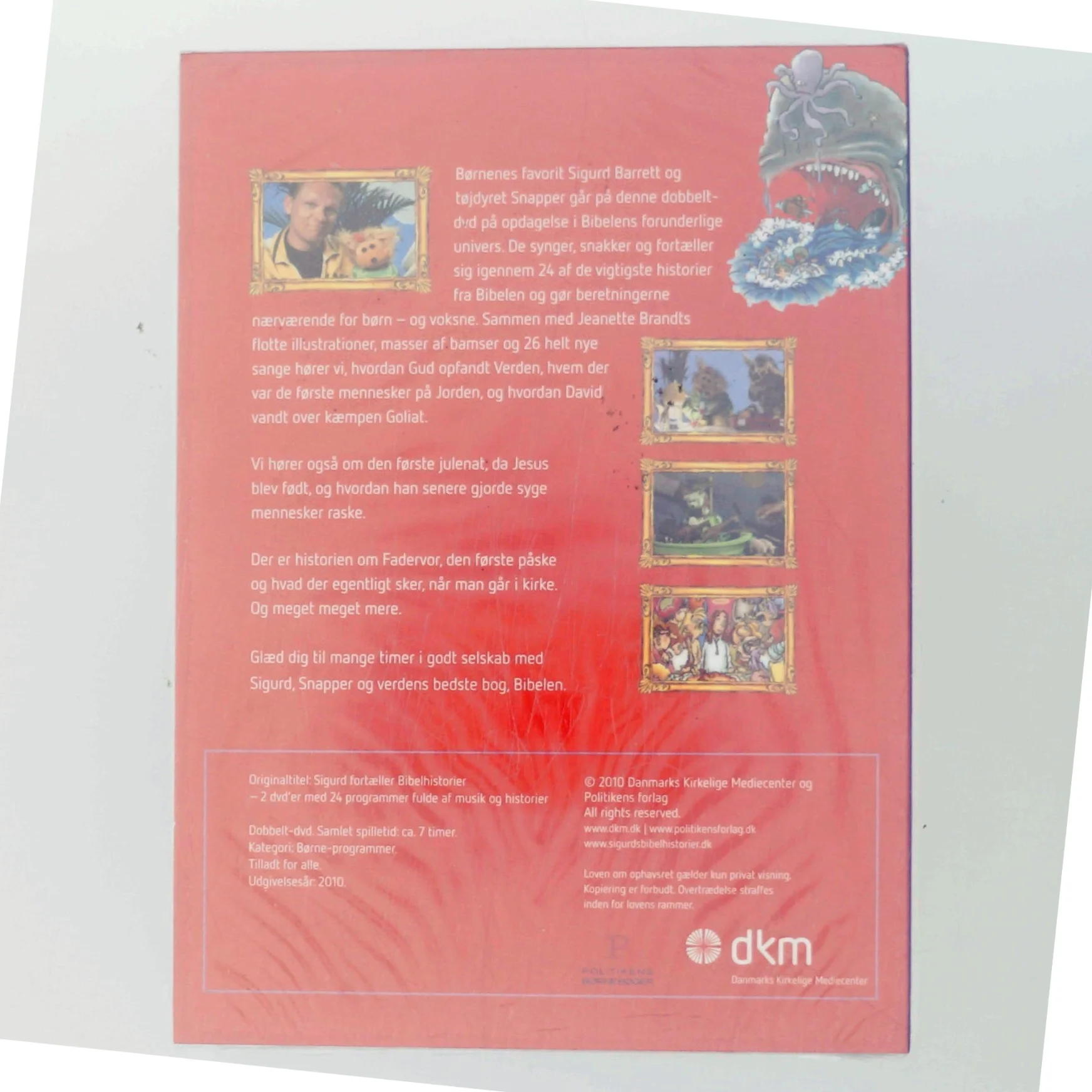 Sigurd fortæller Bibelhistorier med Sigurd Barrett (DVD)