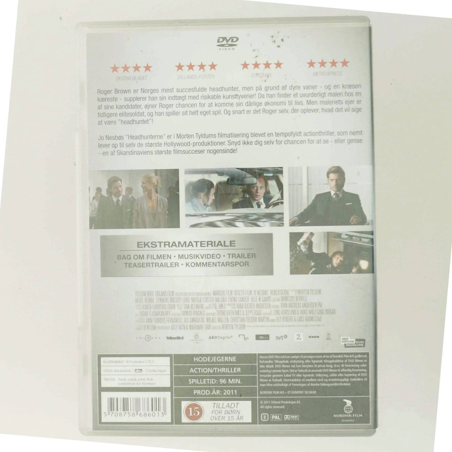 Headhunterne (DVD) med Aksel Hennie (DVD)