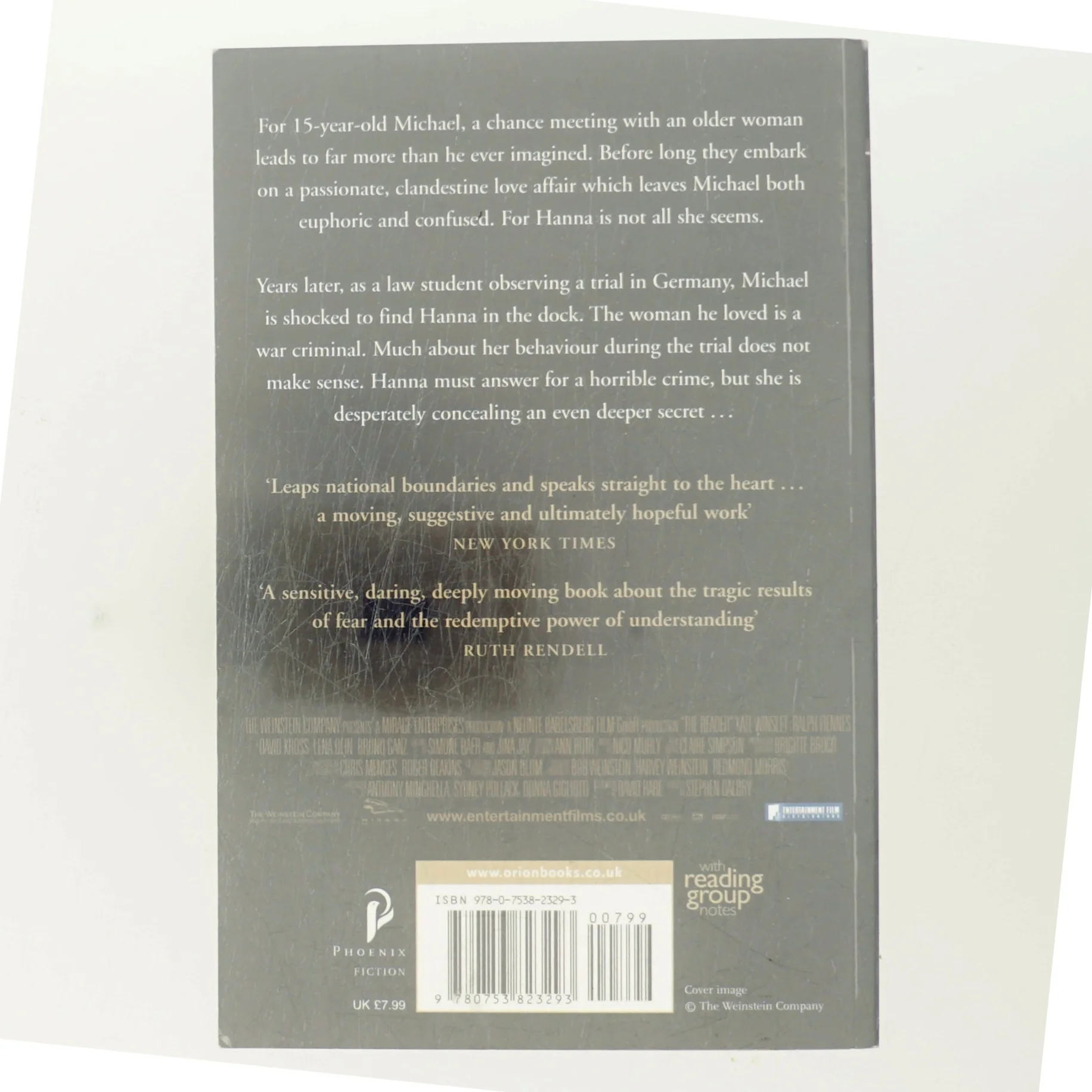 The reader af Bernhard Schlink (Bog)