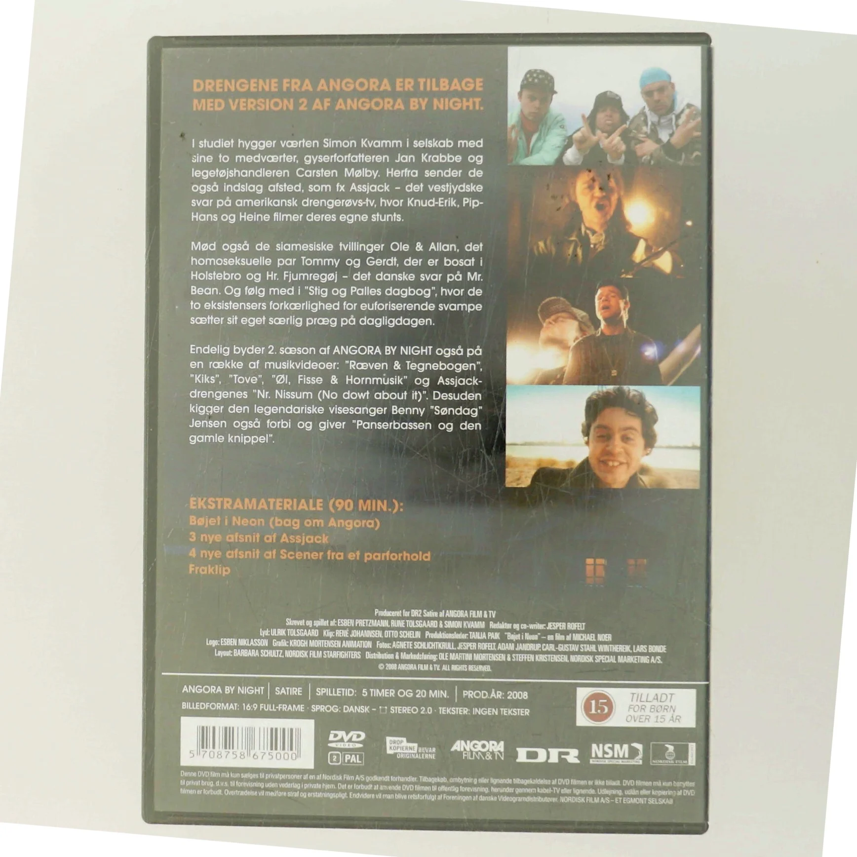 Angora by Night sæson 2 DVD med Simon Kvamm (DVD)