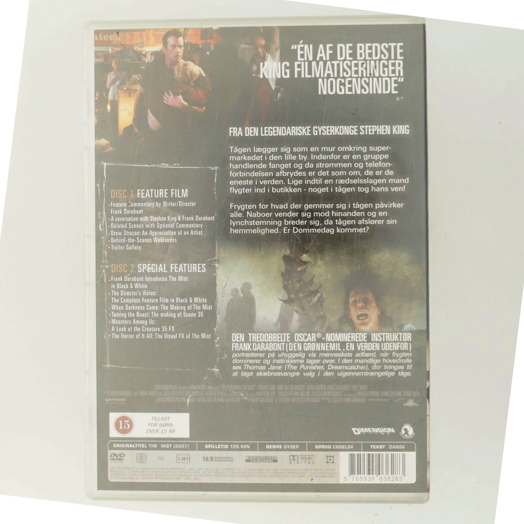 Mist, the (-) med Thomas Jane (DVD)