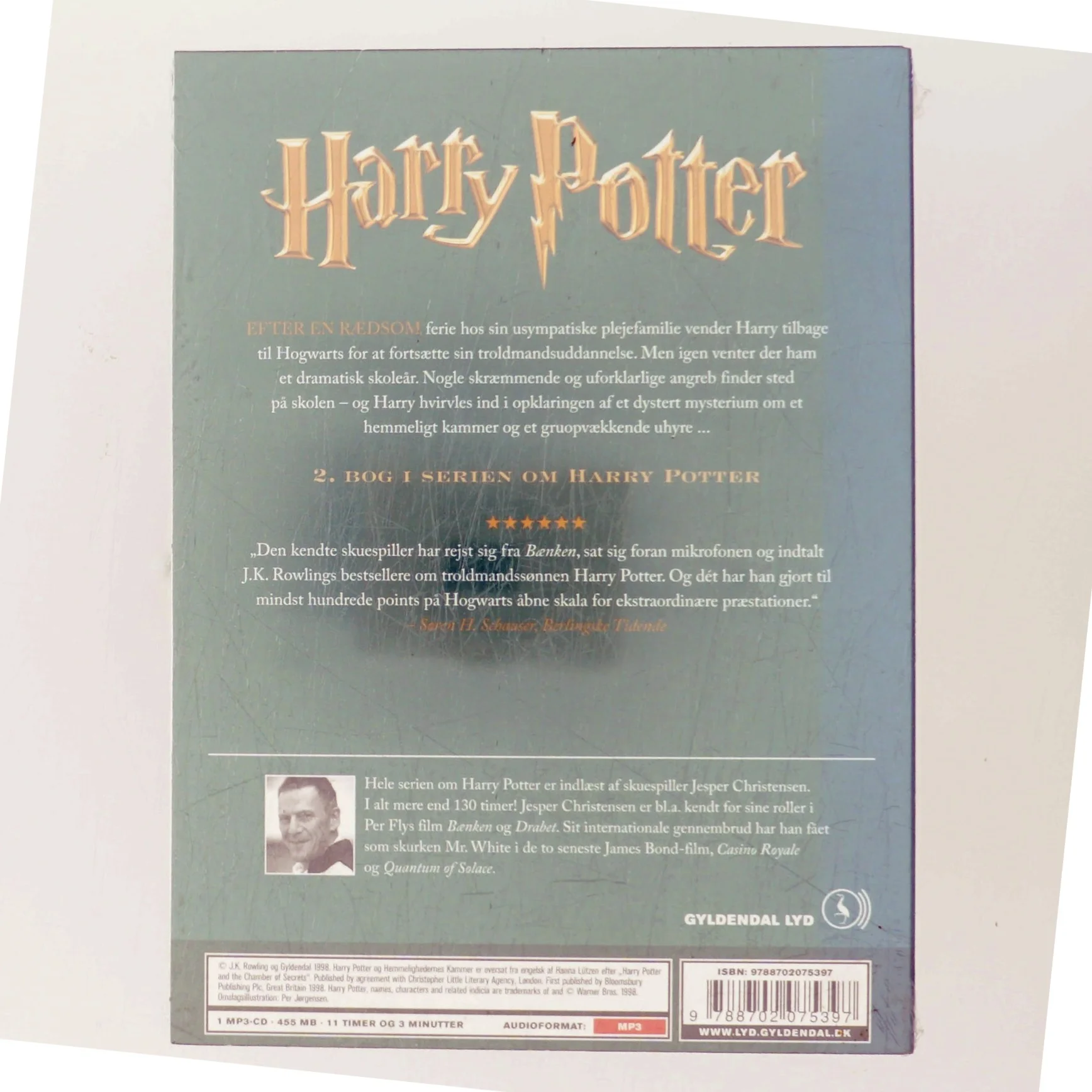 Harry Potter og Hemmelighedernes Kammer af J.K. Rowling (Bog)