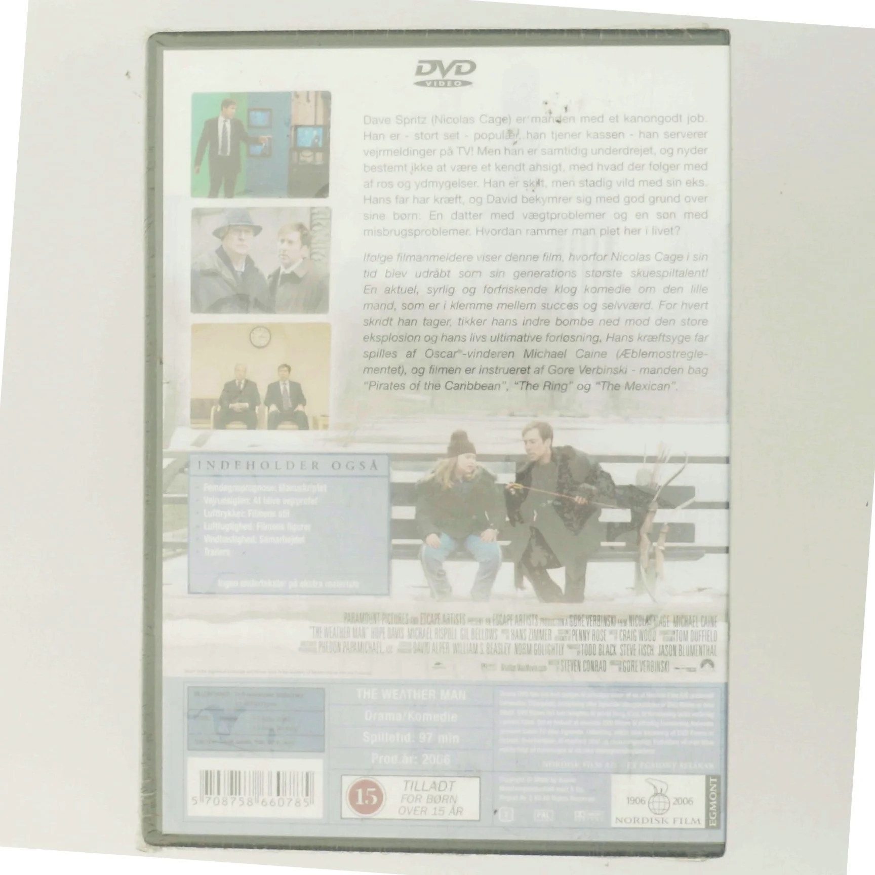 Weather Man, the med Nicolas Cage (DVD)