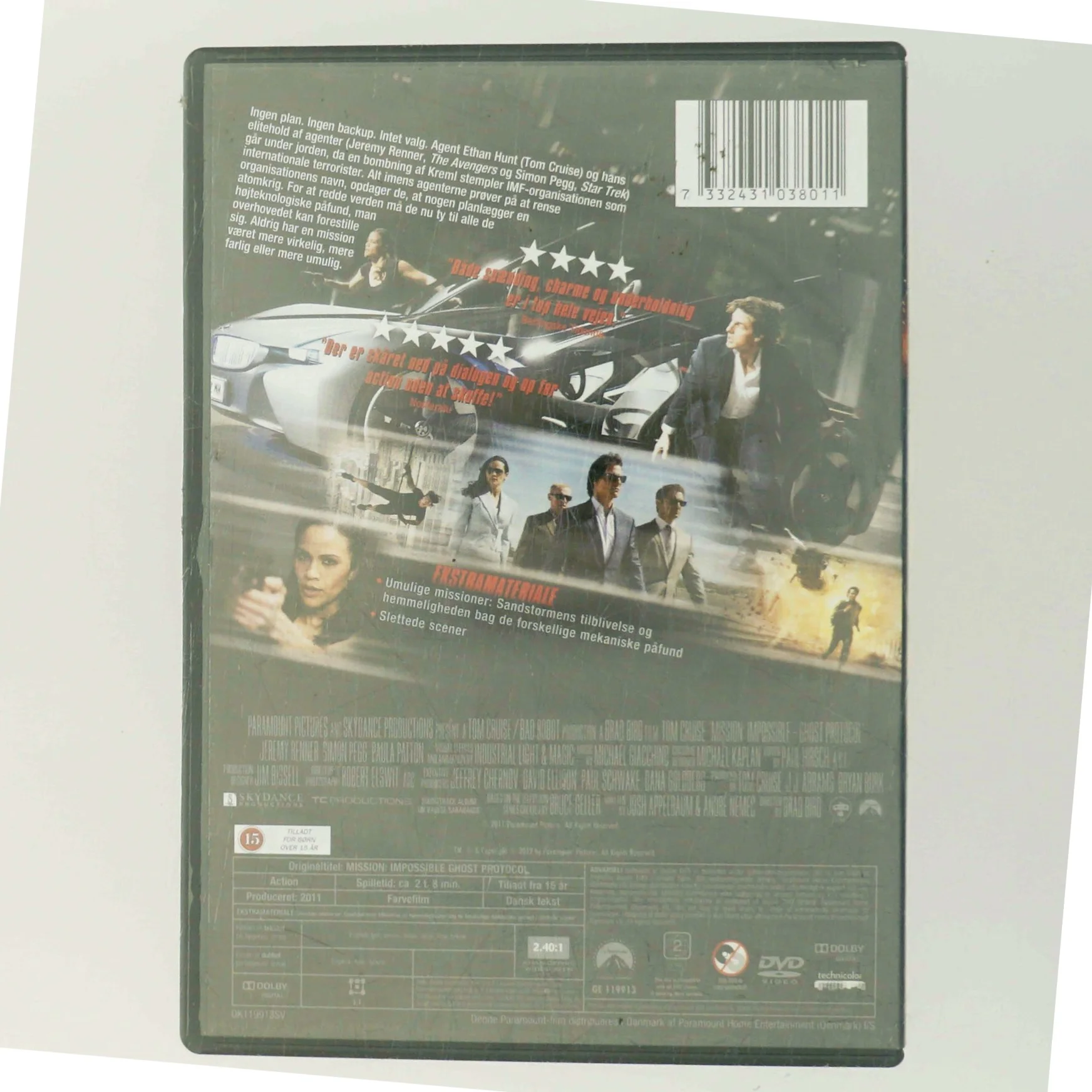 DVD-film med Tom Cruise (DVD)